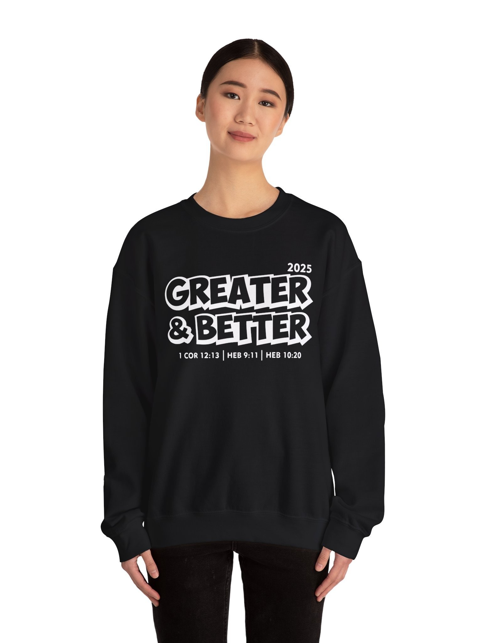 Greater & Better 2025 Black Sweatshirt product image (3)