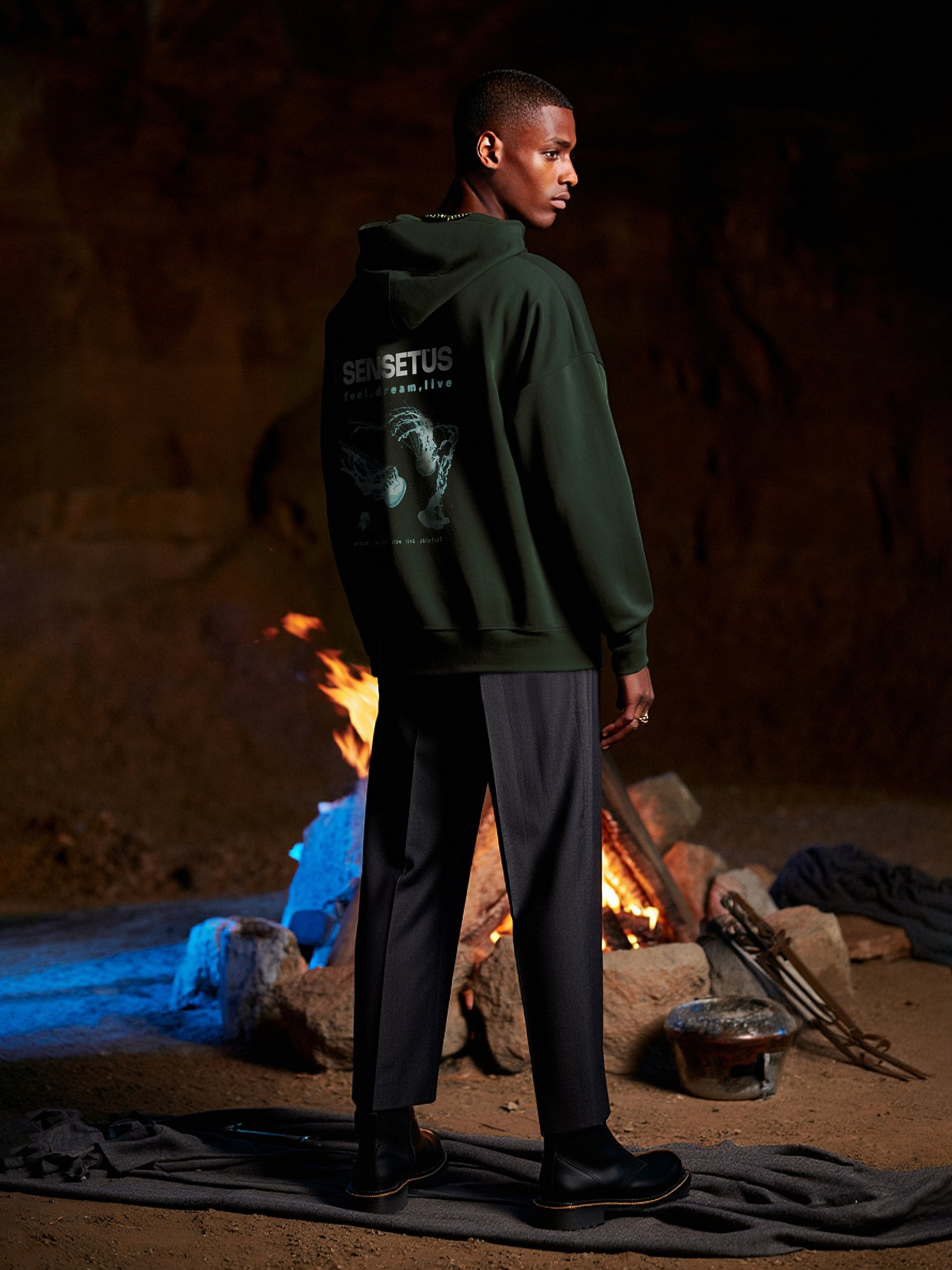 Green Shining Hoodie product image (2)