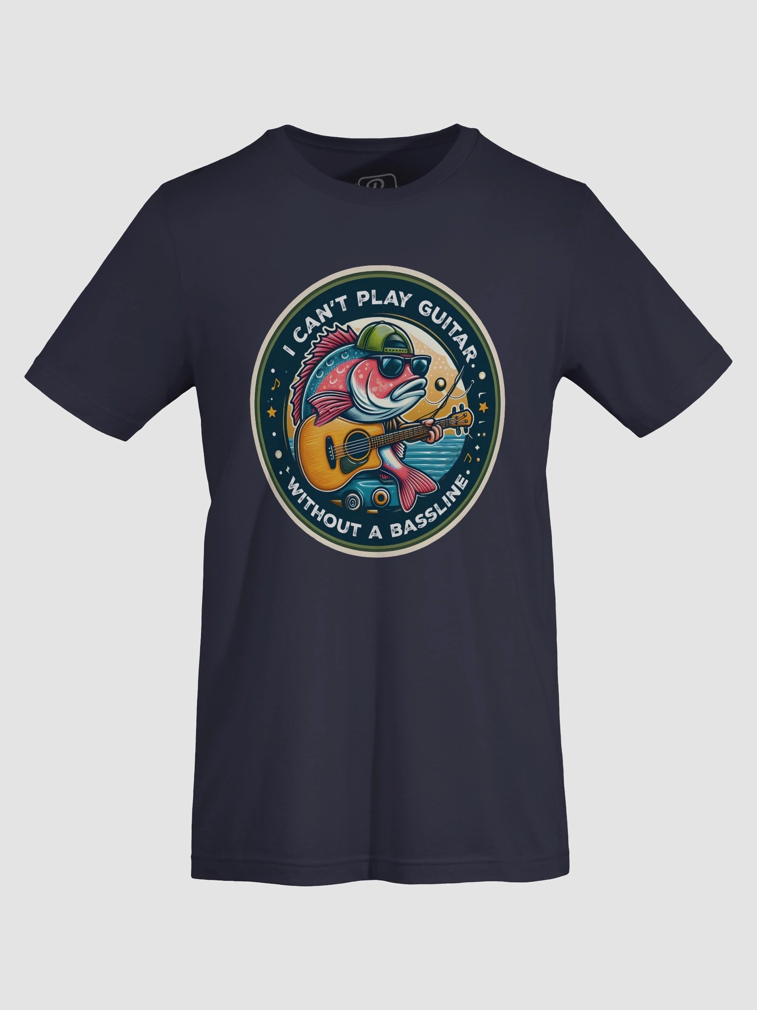 I can't play guitar without a bassline! Tee product image (7)