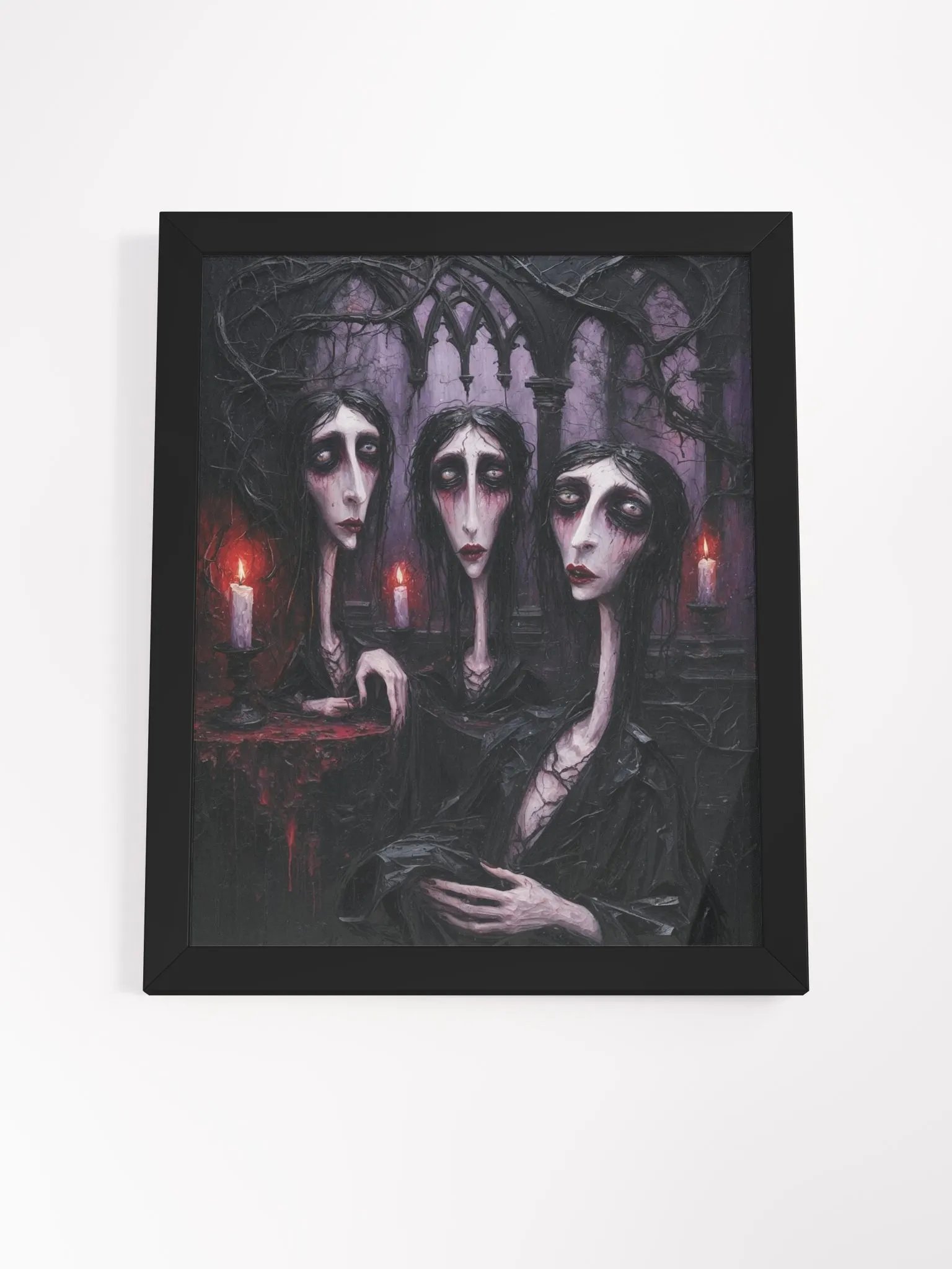 Sister Darkness Framed Print product image (20)