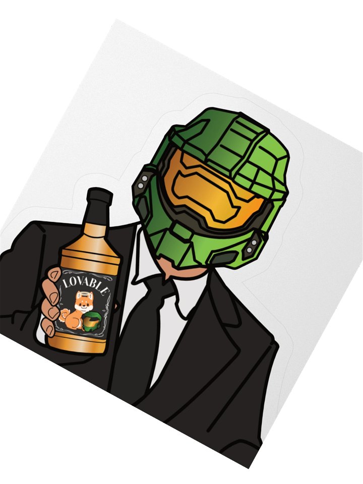 Lovable Classic Sticker product image (2)