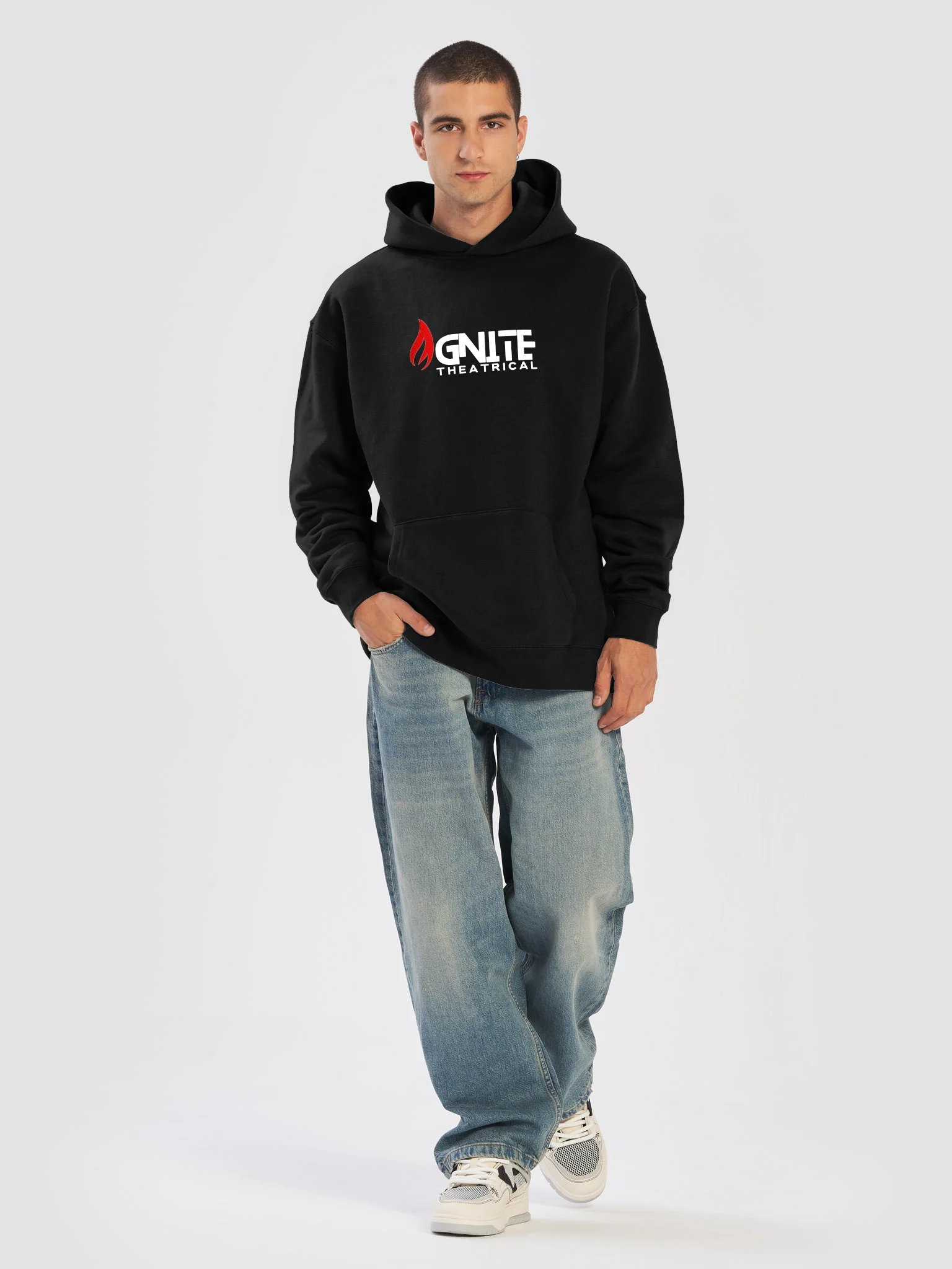 Ignite Theatrical Premium Oversized Embroidered Hoodie product image (5)