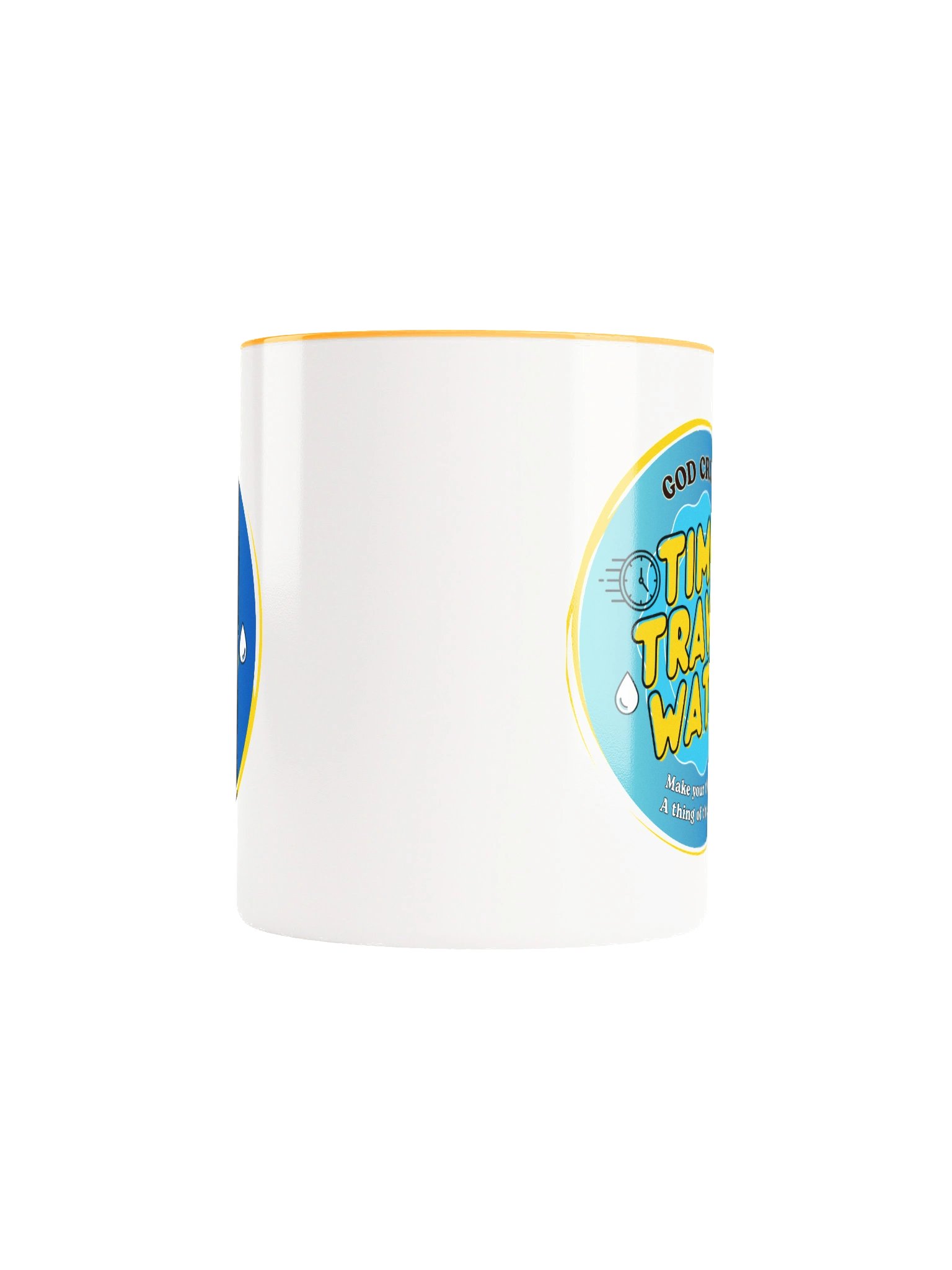 Time Travel Water Mug - Yellow product image (5)