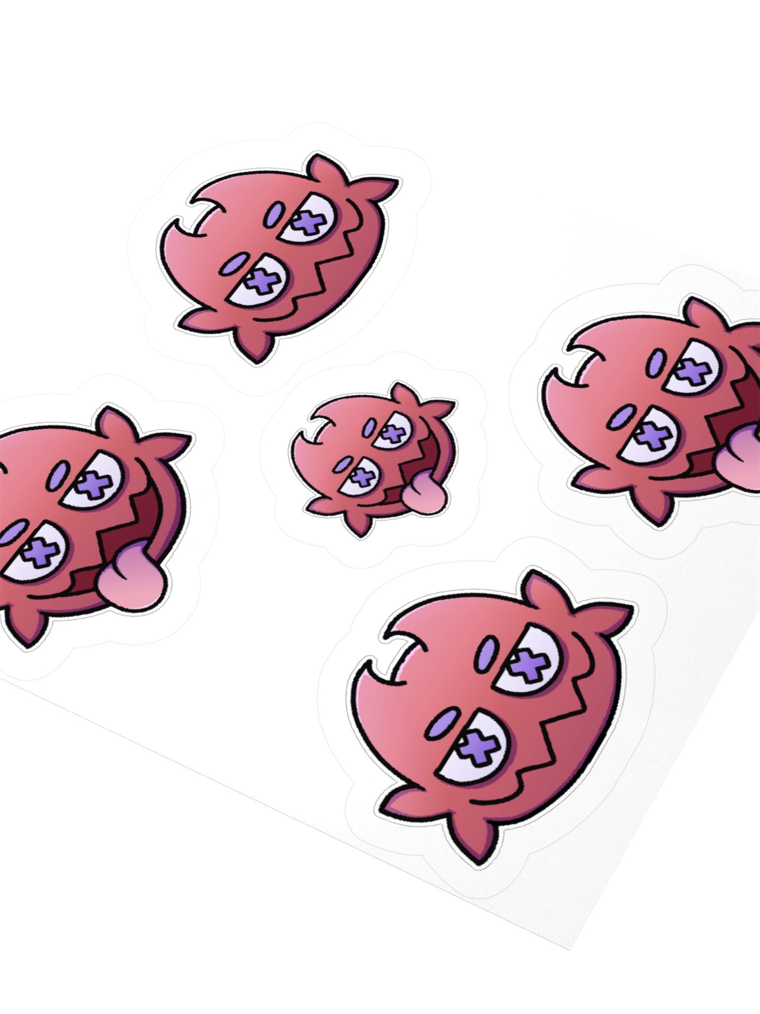 Red Pocatto Sticker Set product image (3)