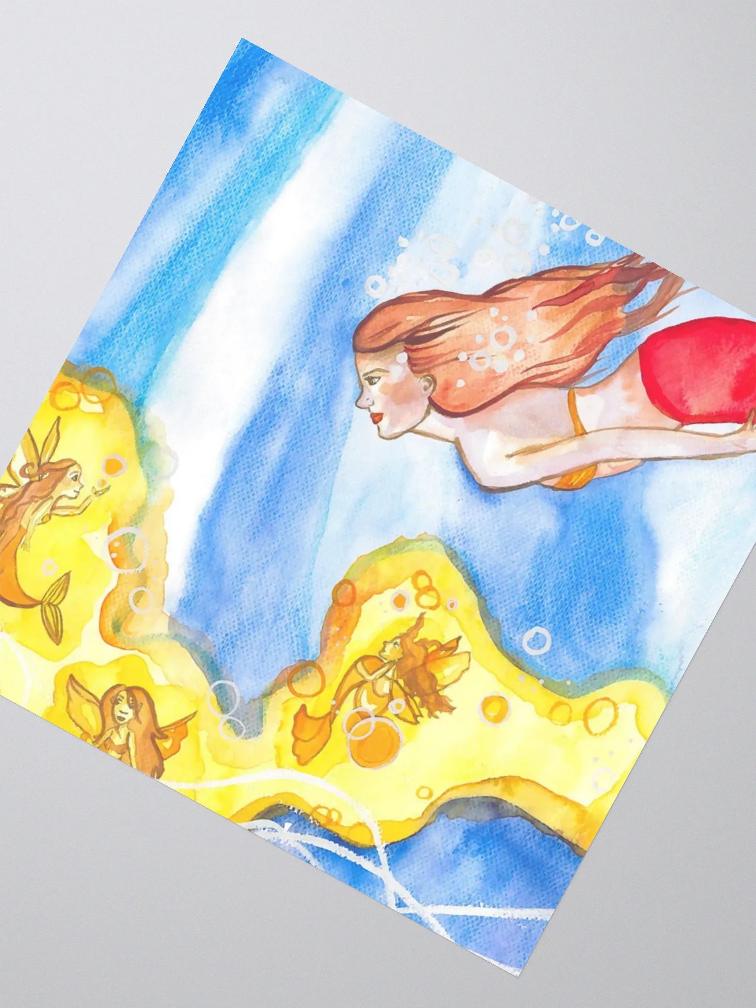 Mermaid Illumination Sticker product image (6)