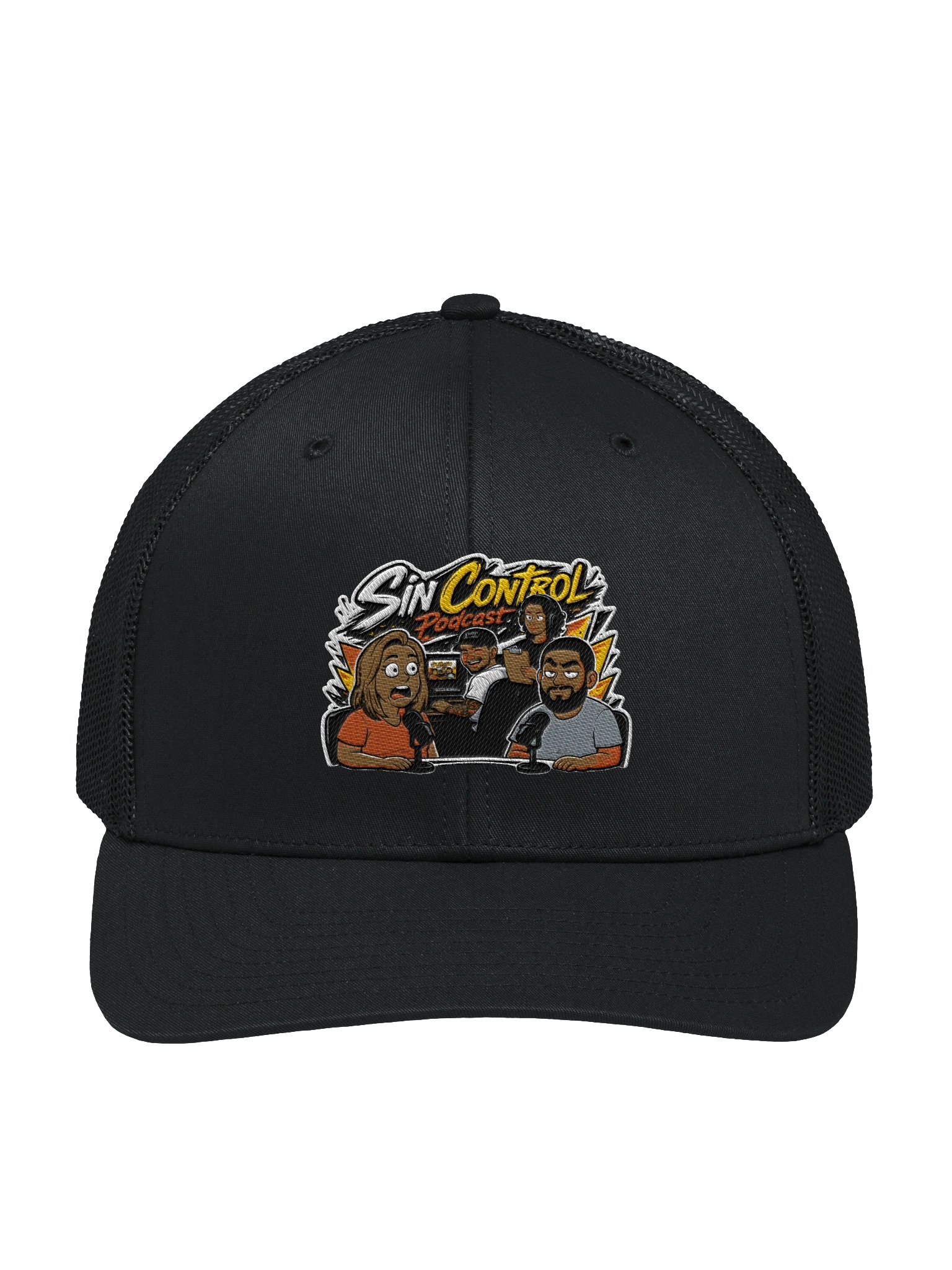 Sin Control Podcast Trucker Hat product image (46)