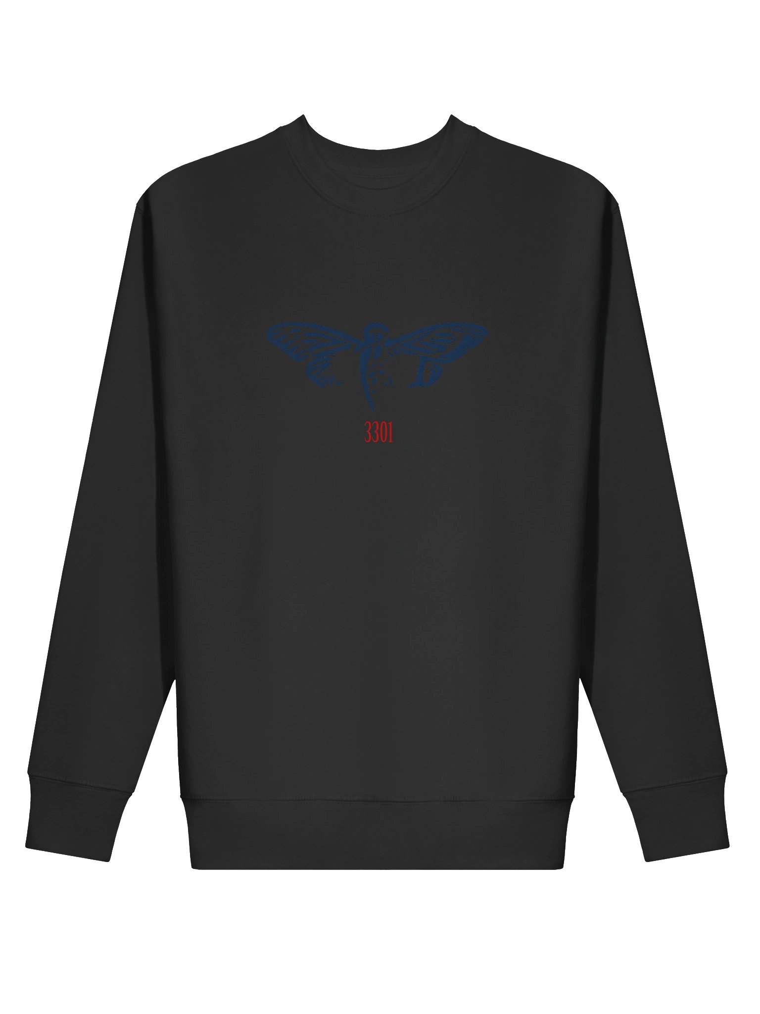 3301 Sweatshirt (Black) product image (2)