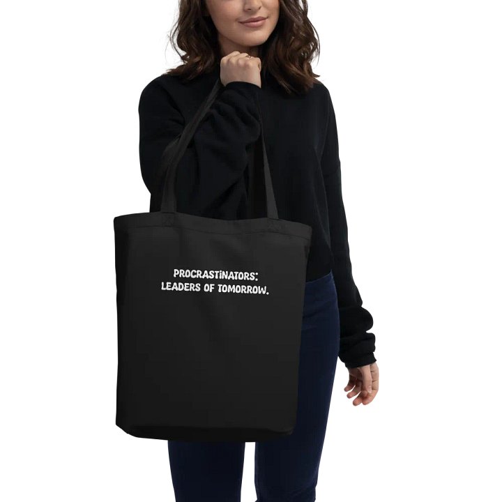 Procrastinators: Leaders of tomorrow Tote Bag product image (2)