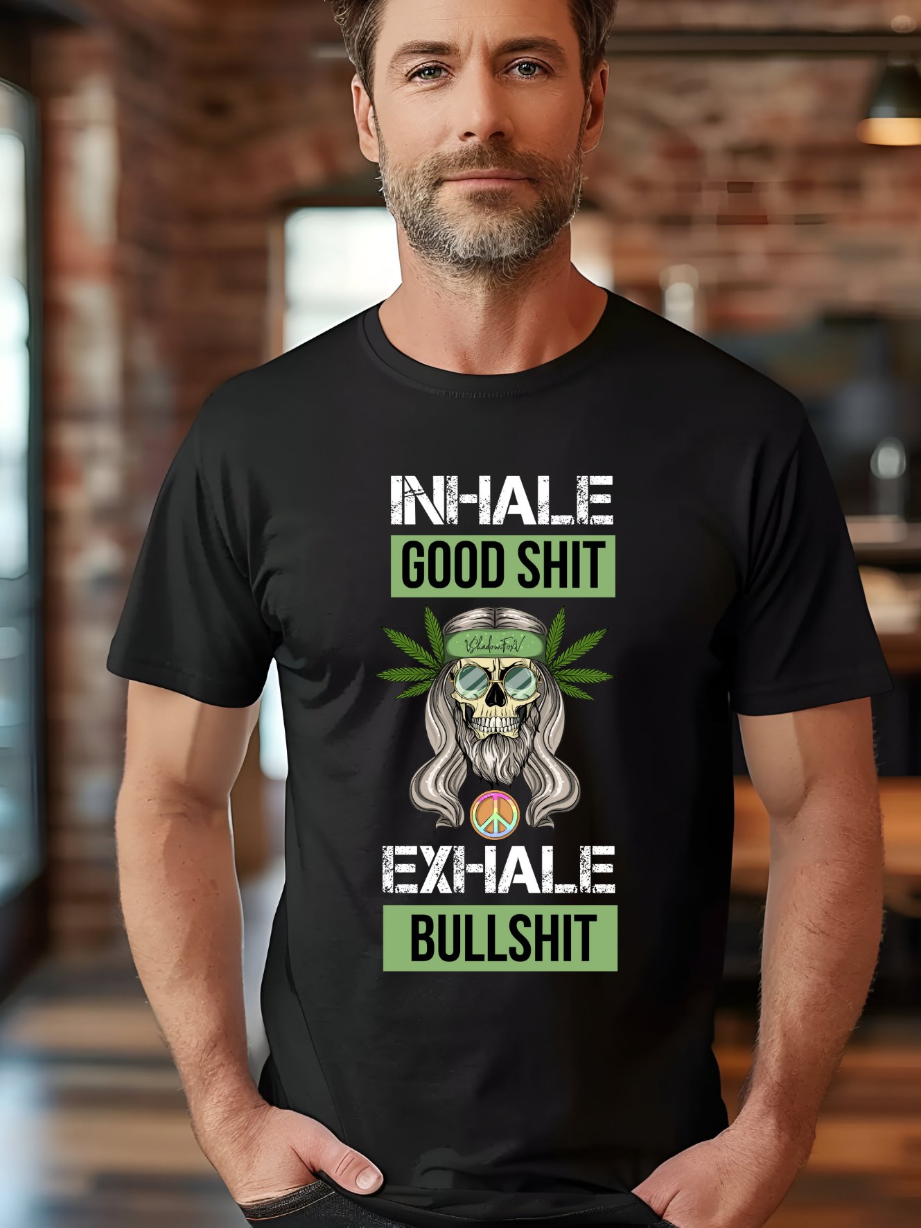 Inhale Unisex T-Shirt product image (1)