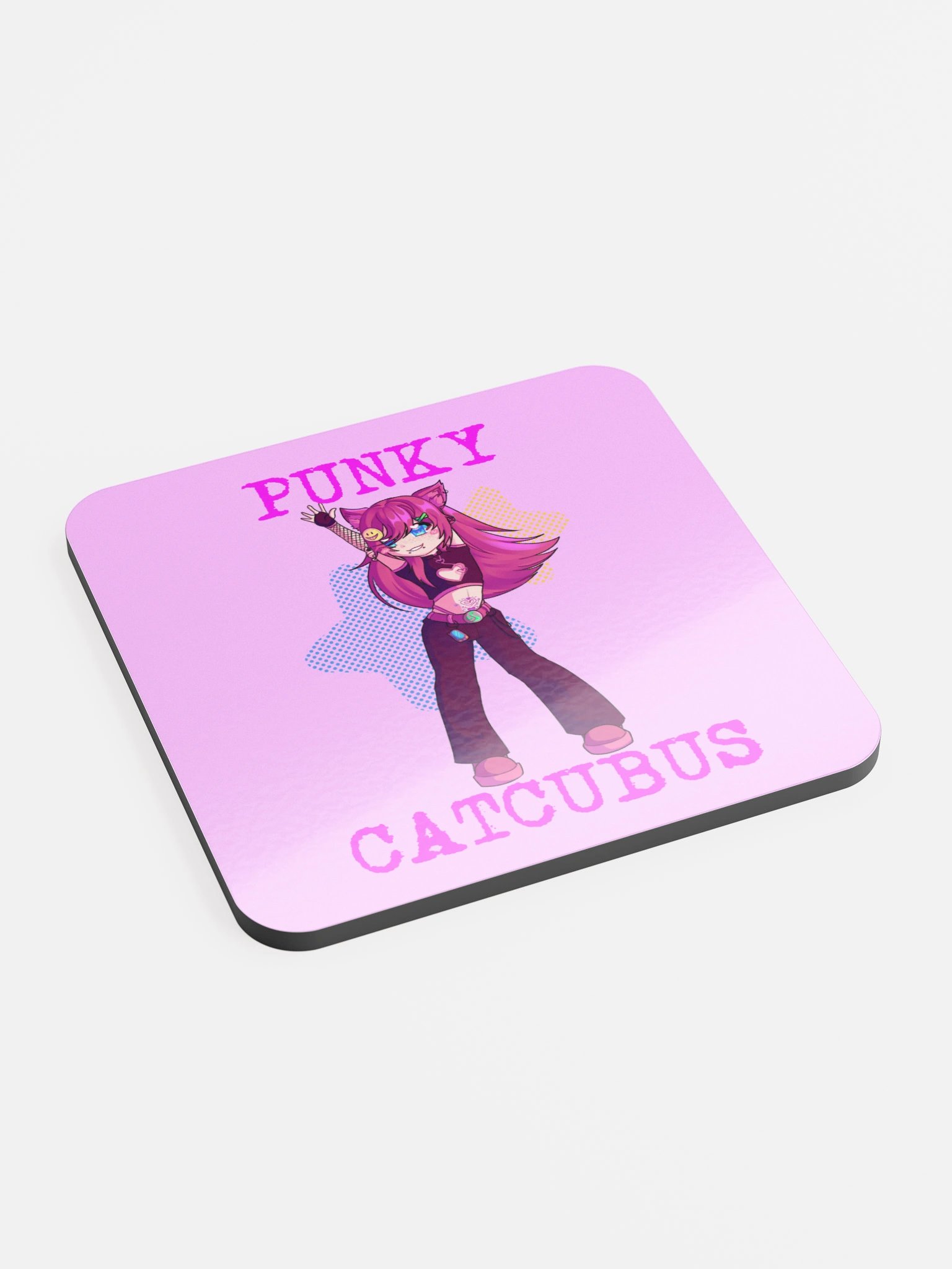 Punky Catcubus Coaster product image (2)