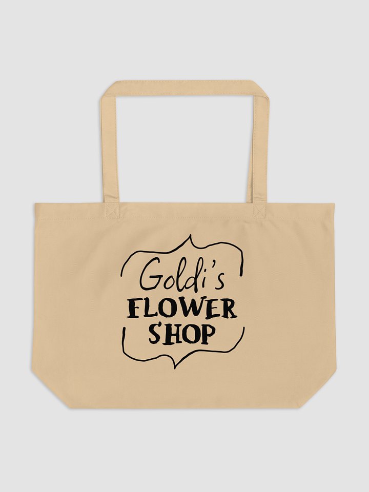 GOLDI'S FLOWER SHOP TOTE - CREAM COLOR product image (1)