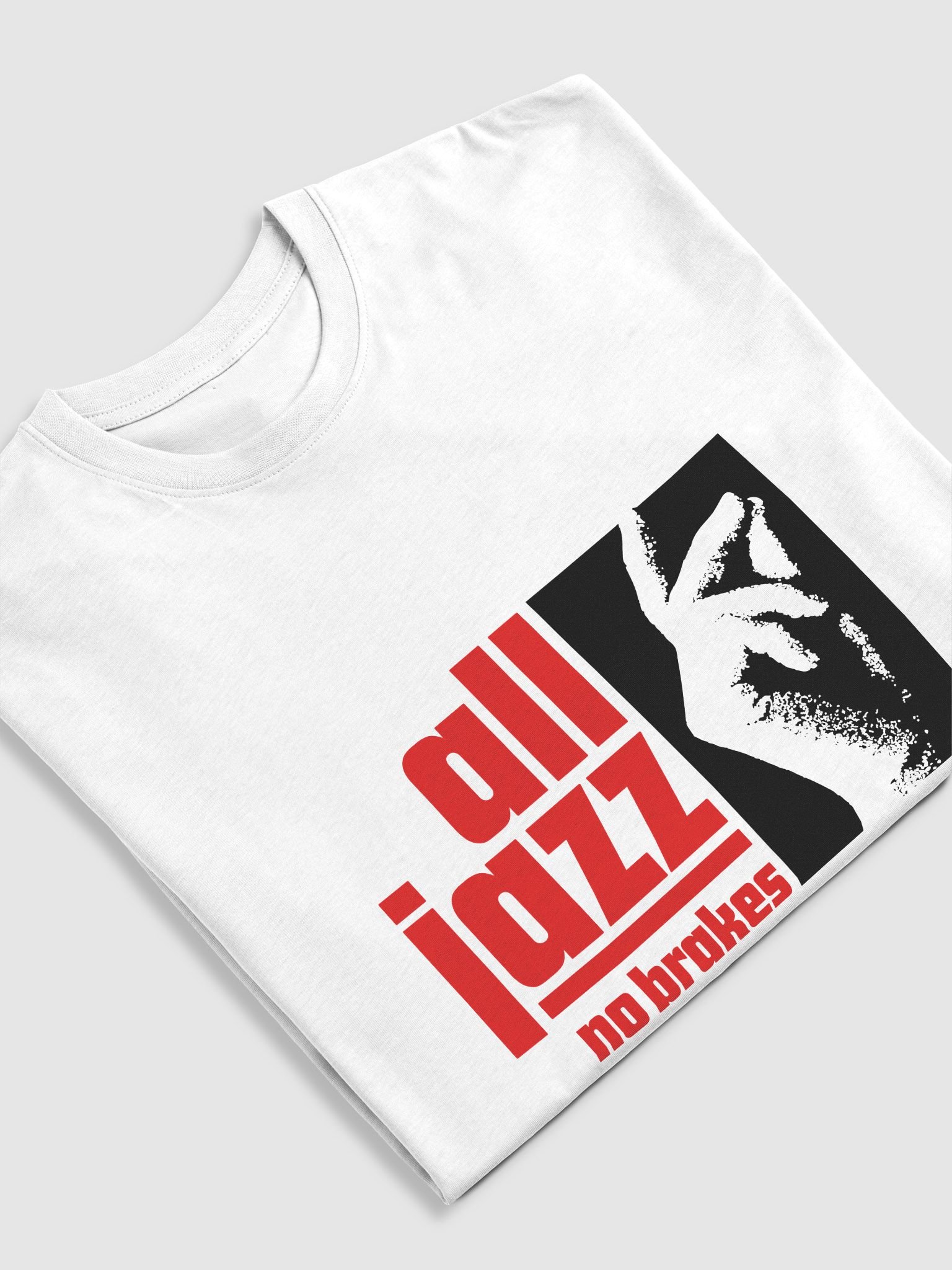 "The Jazzy Tee" (White) product image (4)