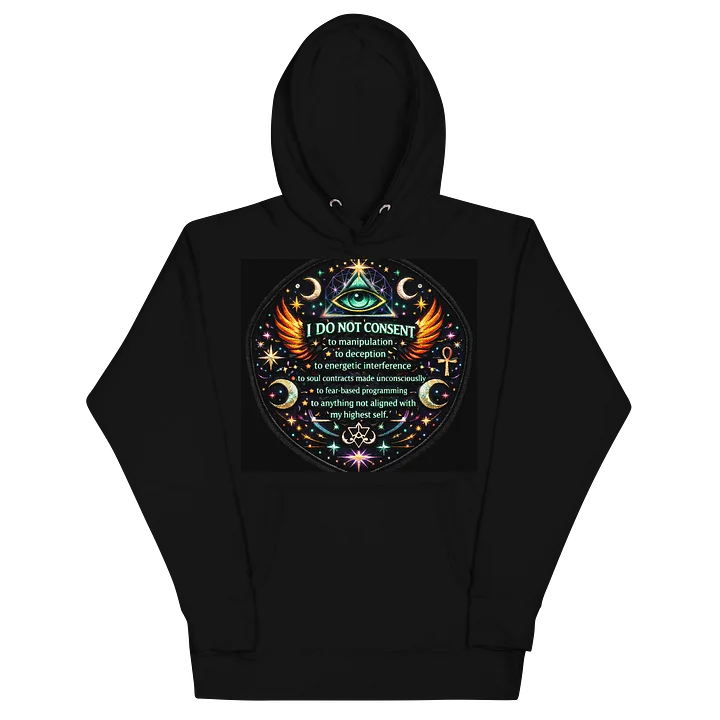 I Do Not Consent -Patch Hoodie product image (2)
