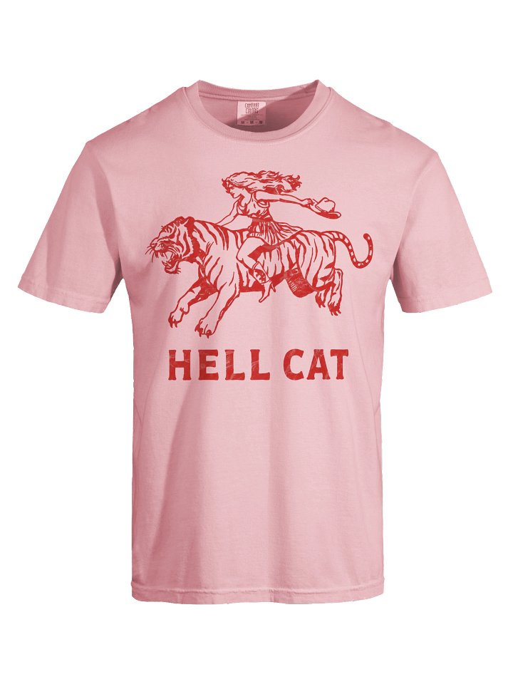 Tiger Graphic Tee, Comfort Colors Western Cowgirl T-Shirt, Vintage Red Animal Shirt, Unisex product image (42)