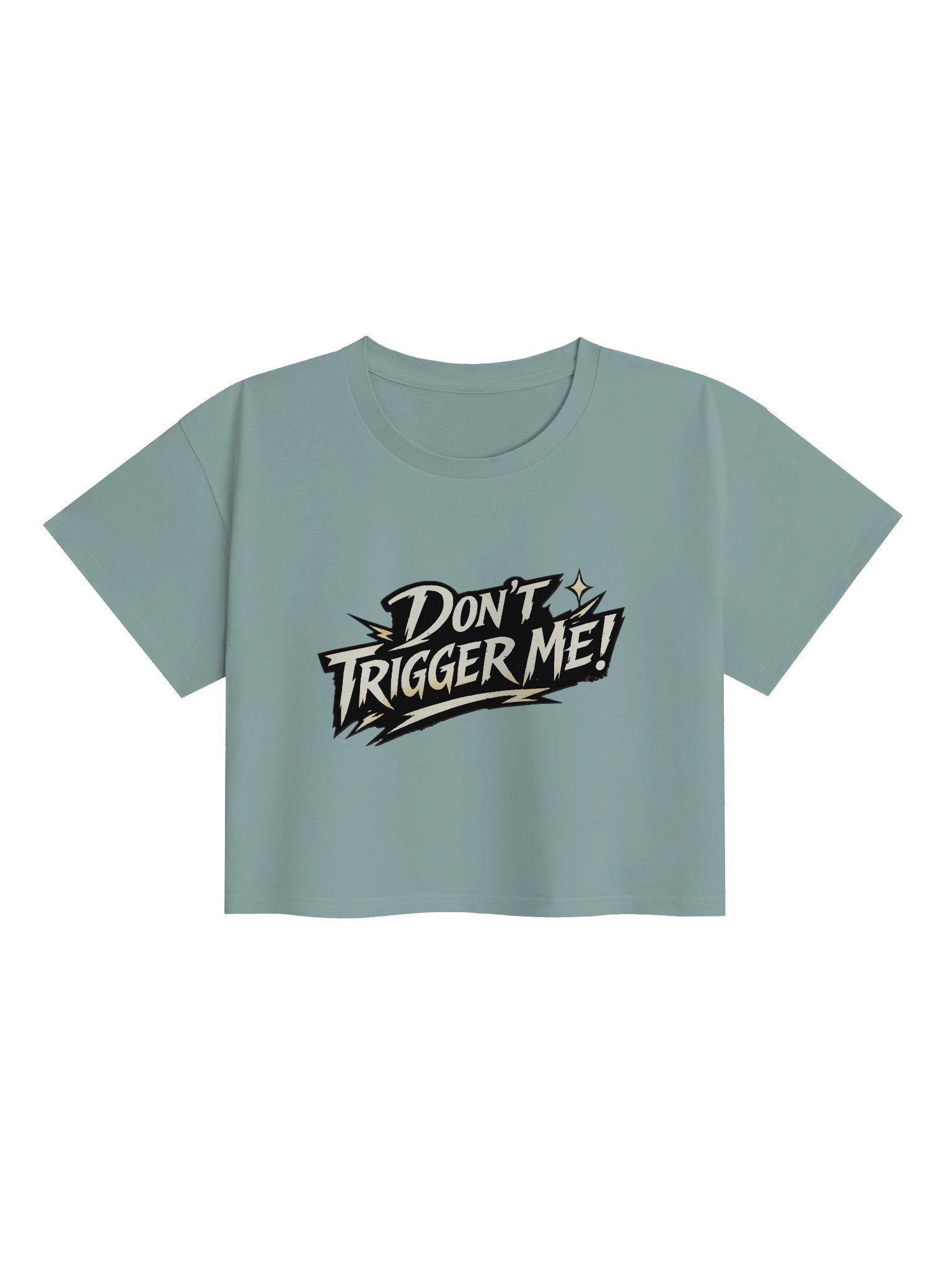 Don't Trigger Me Women's Crop Top product image (2)