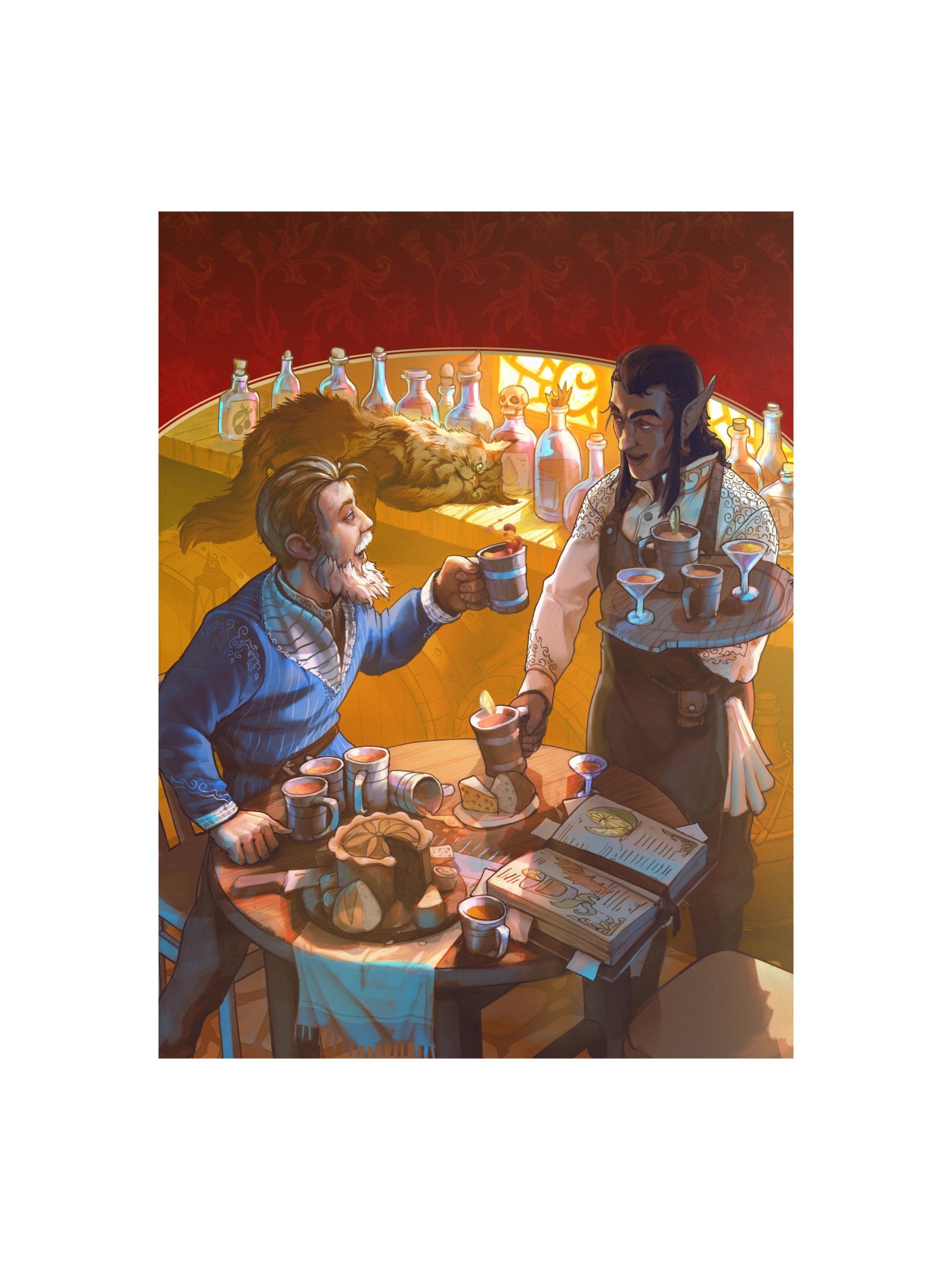 Cursed Cocktails Art Print product image (1)
