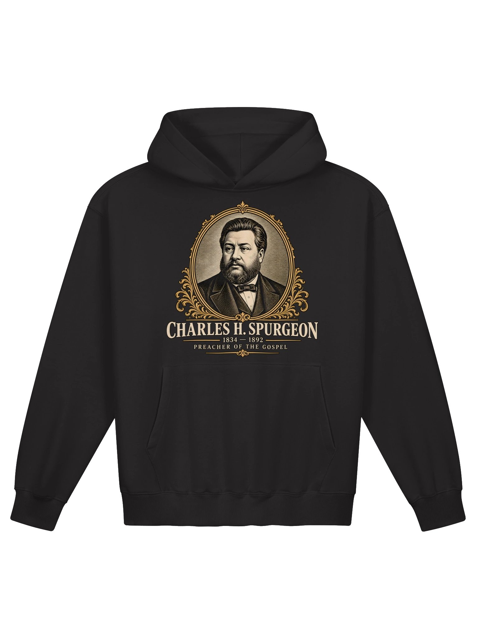 Charles H. Spurgeon – All of Grace Vintage Christian Hoody | Theology Today product image (4)