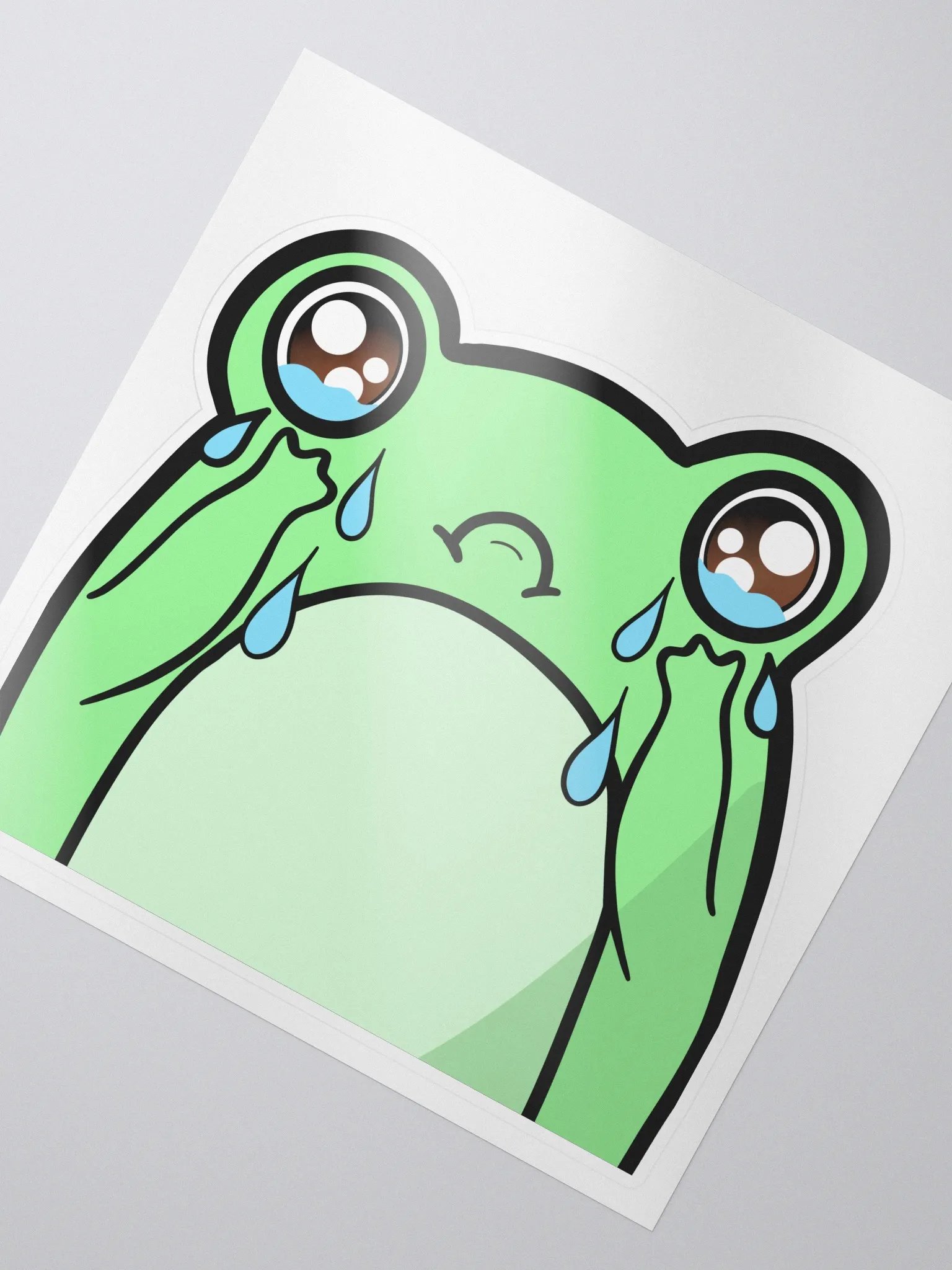 Sad Frog Sticker product image (2)