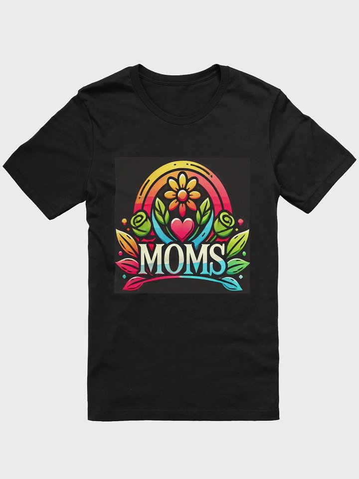 Vibrant MOMS Rainbow T-Shirt product image (3)