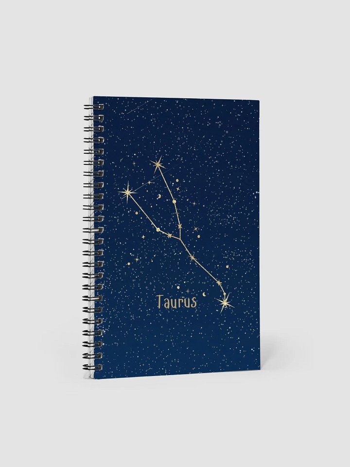 Taurus Constellation Notebook product image (1)