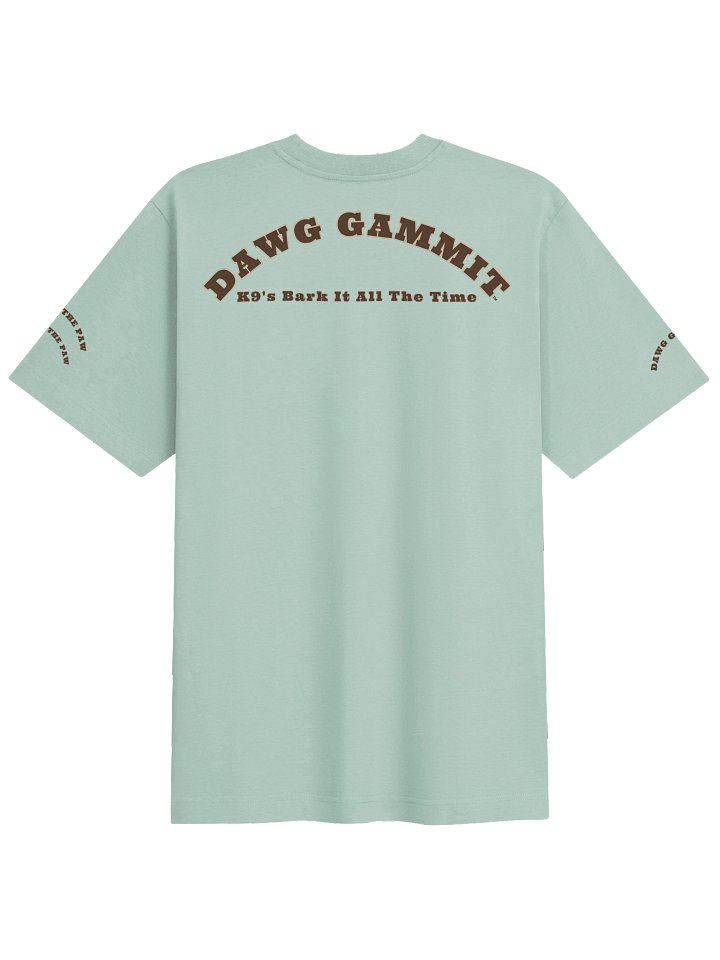 WANTED DAWG GAMMIT™ WANTED Golden Retriever Poster Heavy T-shirt product image (6)