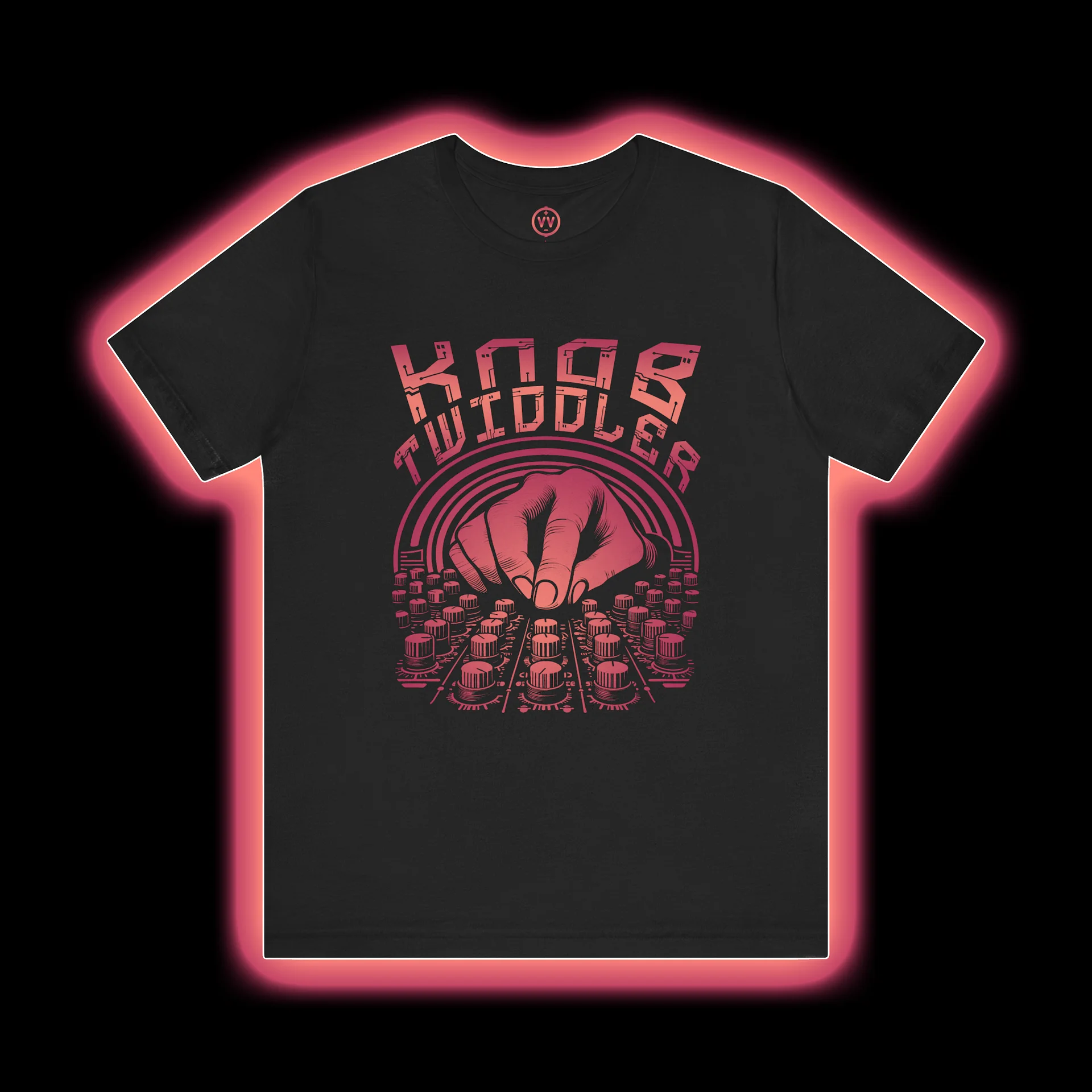 Mix Engineer T-Shirt - Knob Twiddler (Modular Synth/Sound Designer)  product image (1)