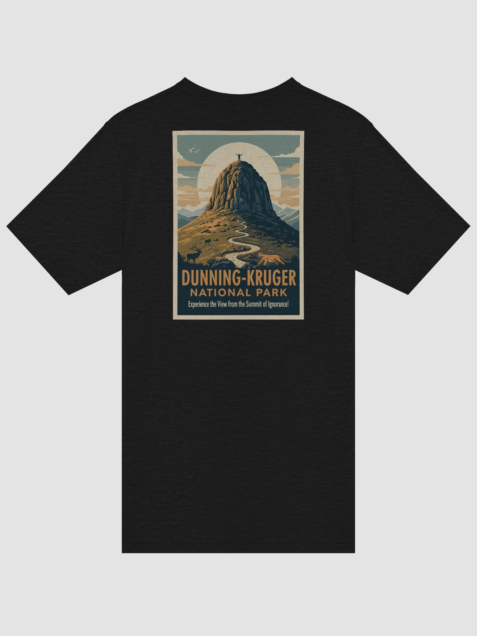 Dunning-Kruger National Park Fitted Tee product image (4)