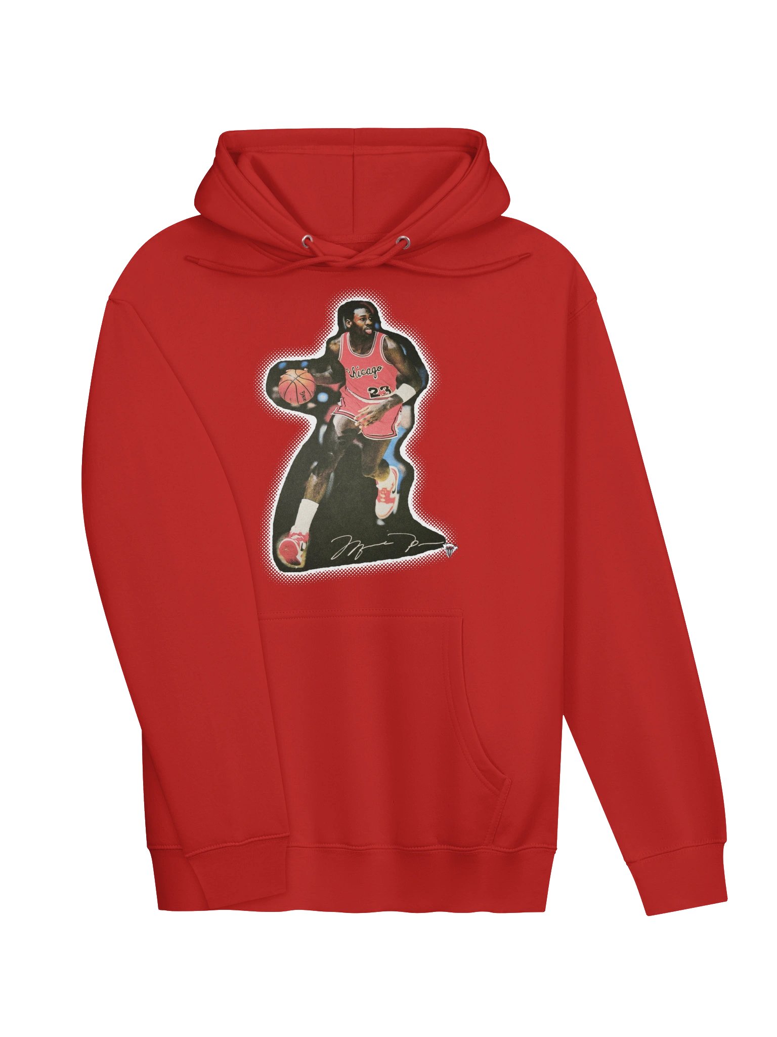 1985 VINTAGE RETRO AIR JORDAN 1 CHICAGO HOODIE product image (15)