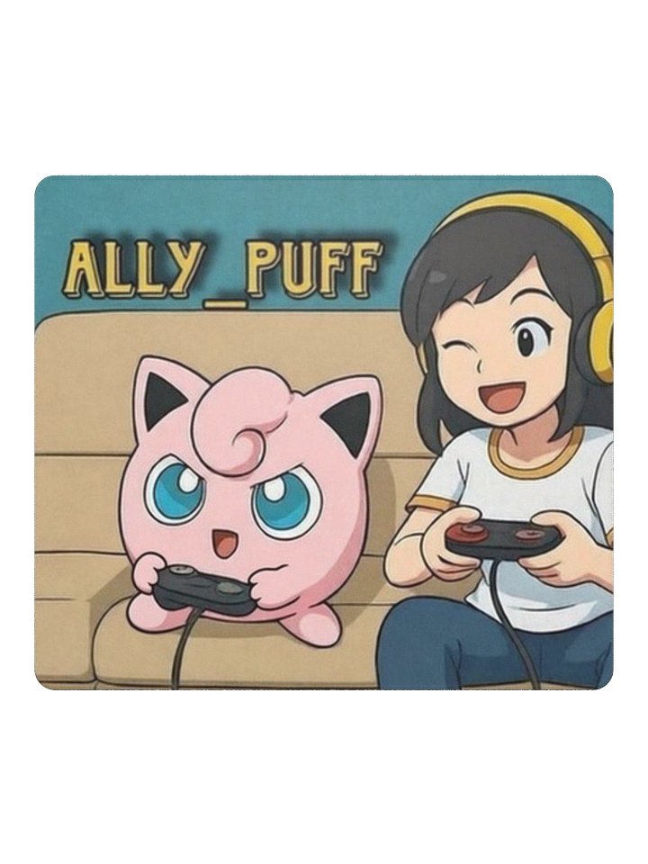 Ally_puff w/ J-Puff Gaming Mouse Pad product image (2)