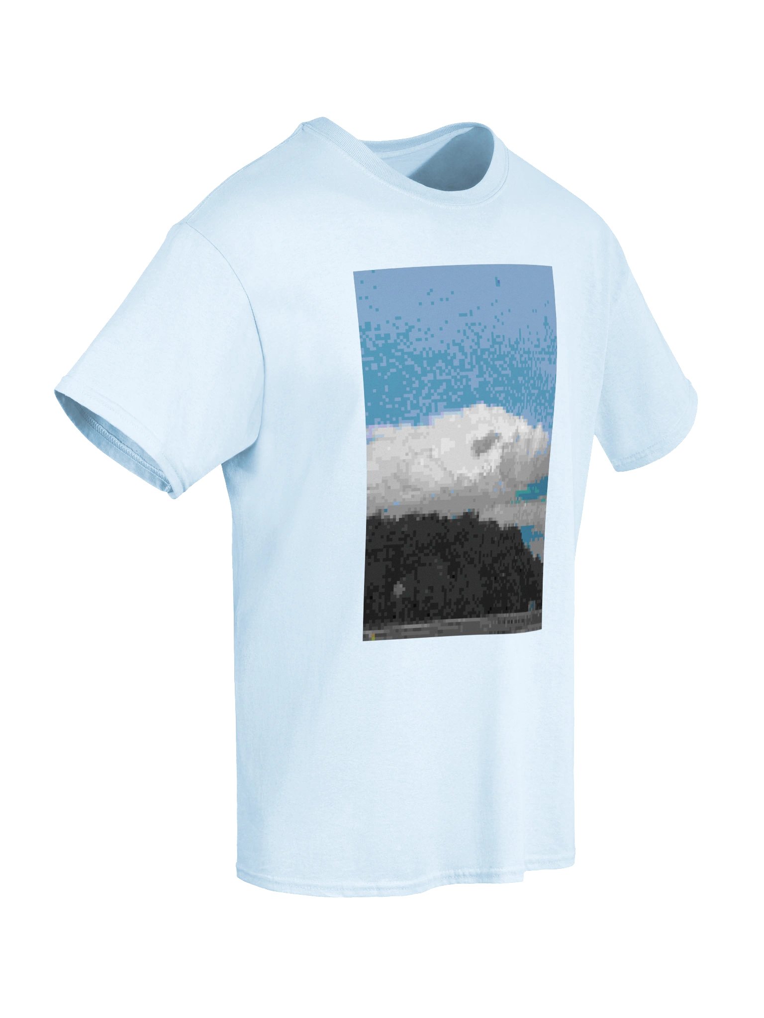 pixel cloud graphic tee product image (6)
