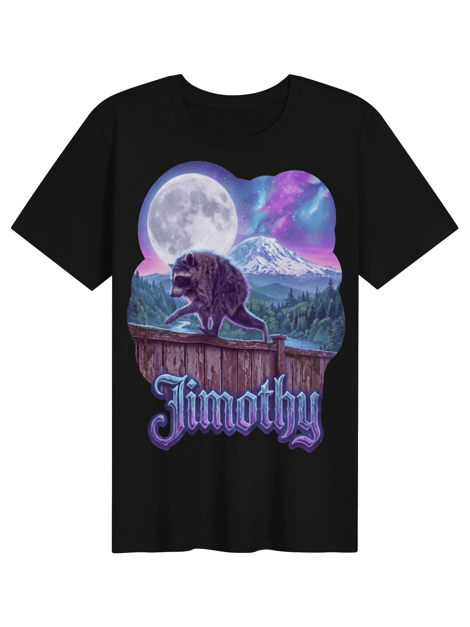 Jimothy's Moonlit Mountain Wanderer Tee product image (2)