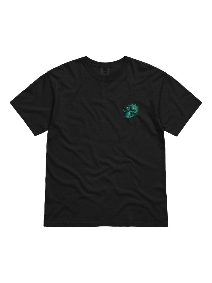 Teal Skull Epic Moment T-shirt (Higher Quality T-shirt) product image (1)