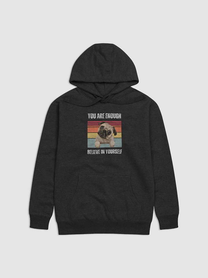 Inquisitive Pug Unisex Hoodie product image (1)