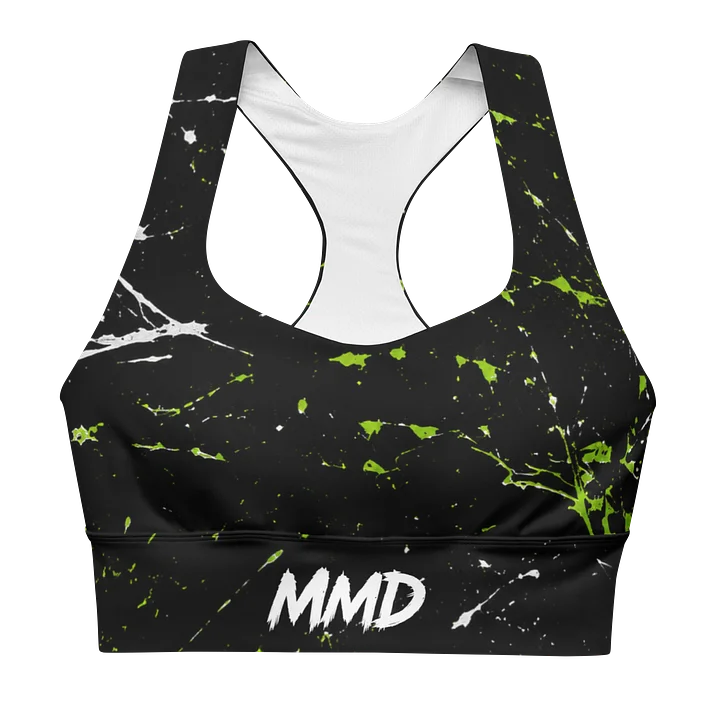 Neon Crack MMD Longline Sports Bra product image (1)