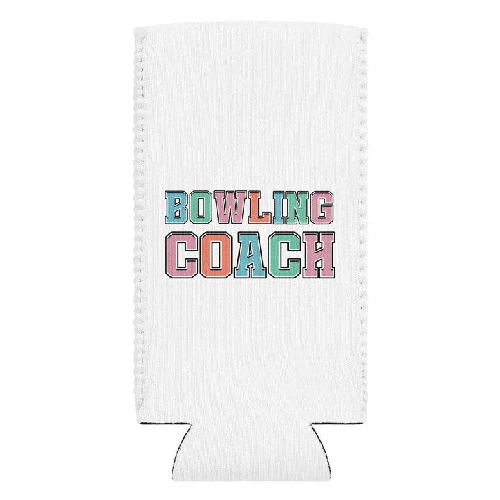Bowling Coach Vibrant Coozie Can Cooler product image (1)