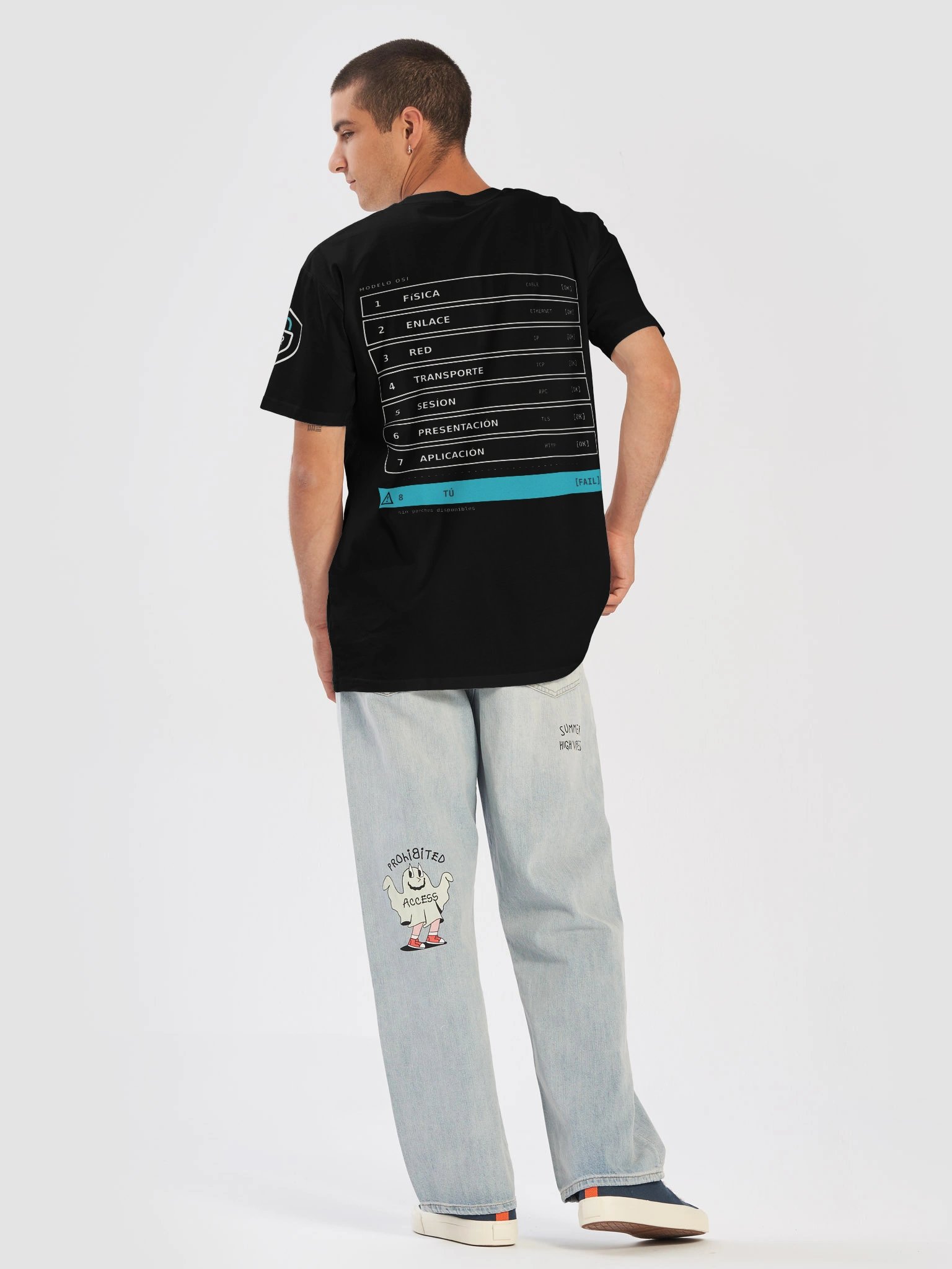 Camiseta Las 8 Capas · Capa 8 · byte_shield product image (6)