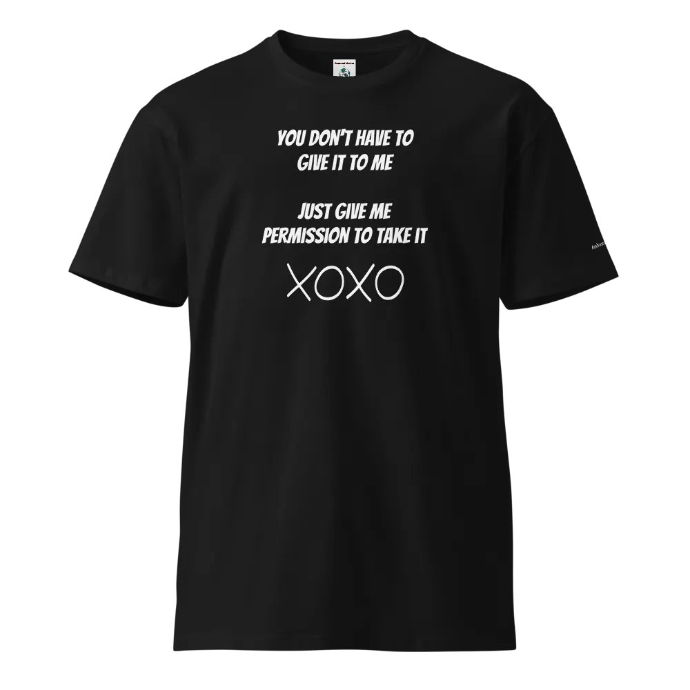 "Permission to Take It" Unisex T-Shirt | Sexy T-Shirt Designs product image (1)