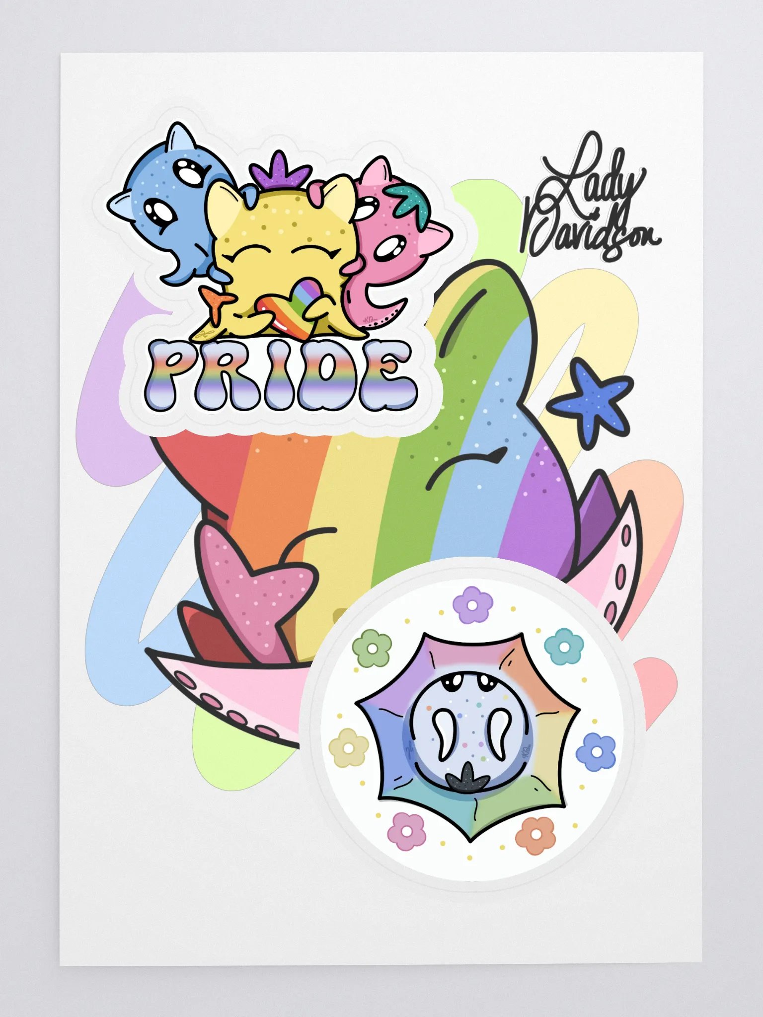 Specialty Pride Sticker Sheet product image (3)