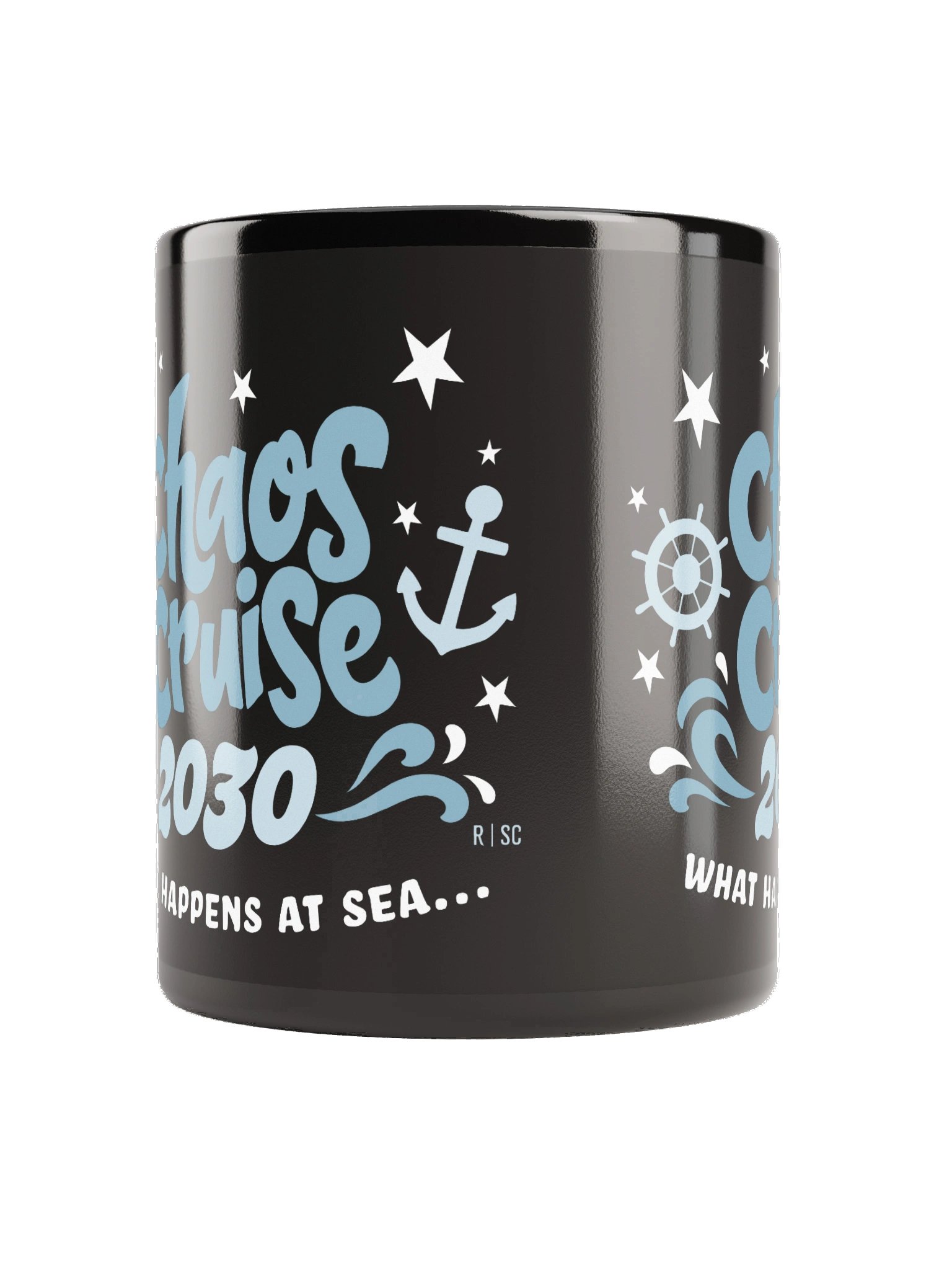 Chaos Cruise Black Mug product image (2)