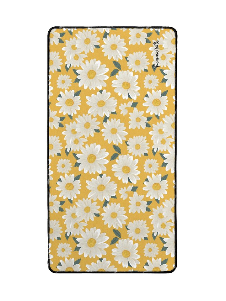 Daisy Pattern Desk Mat by Treasure Pie product image (2)