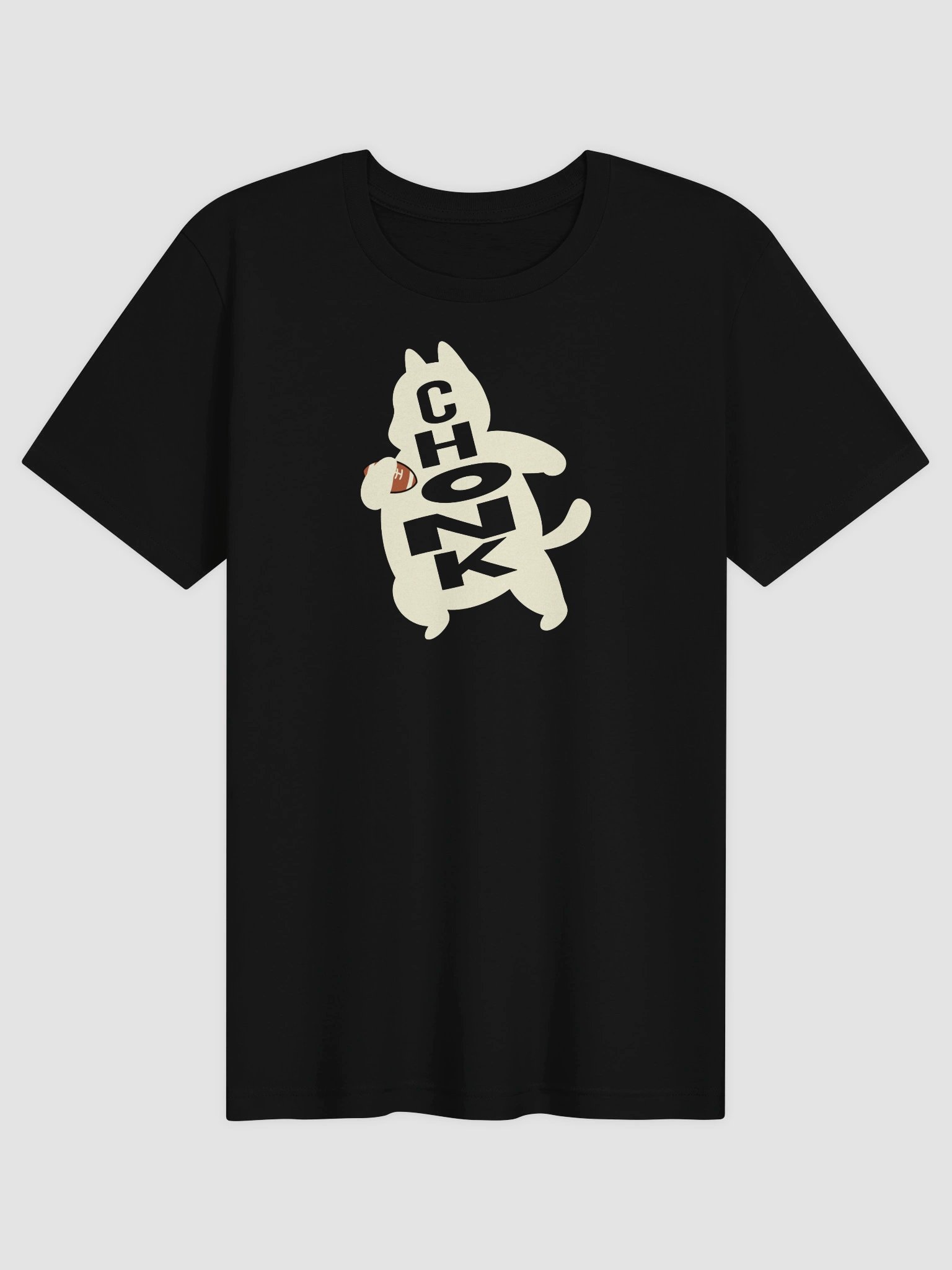 American Football Chonk Cat 1 - Unisex Adult Super Soft Lightweight T-shirt product image (1)