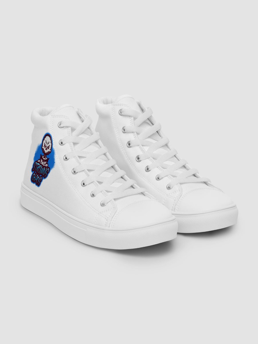 [strowns_chaos] Women;s High Top Canvas Shoes (White) product image (4)