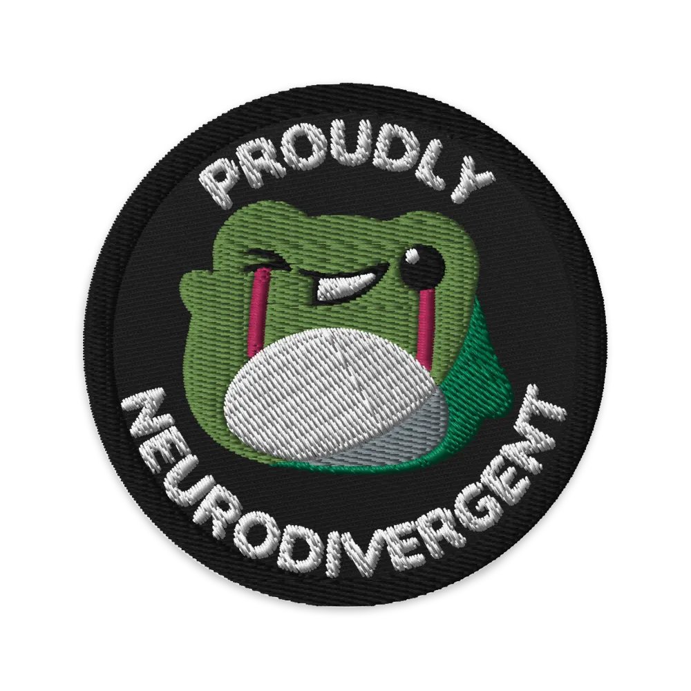 Proudly Neurodivergent Patch product image (1)