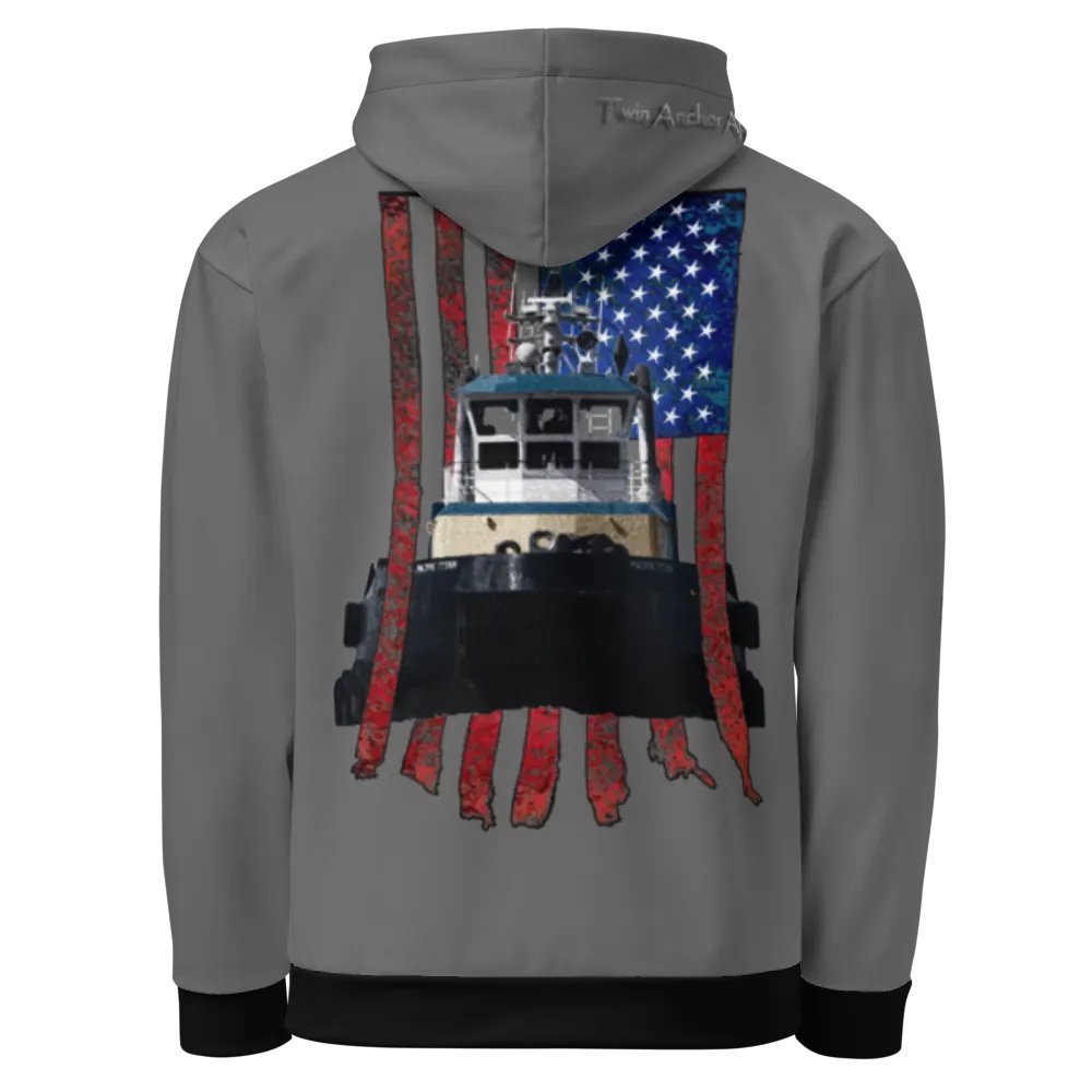 AF - Tug Pacific Titan (Gray) – Performance Marine Wear | Twin Anchor Apparel North Current Line product image (5)