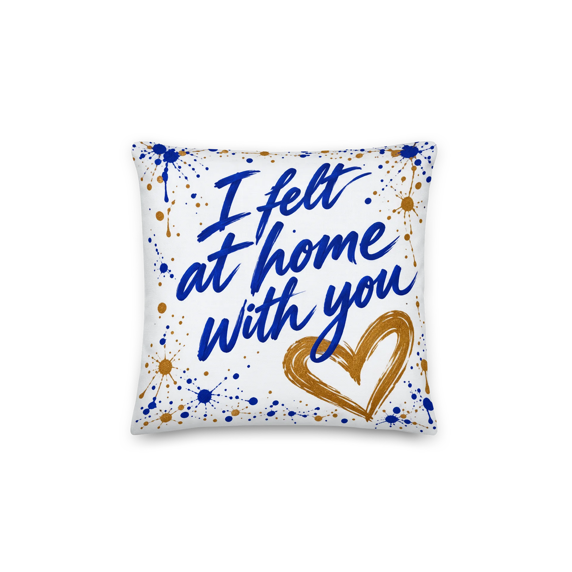 I Felt at Home With You” Accent Pillow — Eternal Love Collection product image (3)