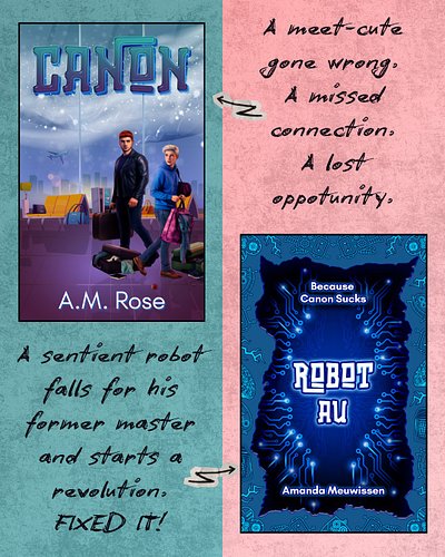 A meet-cute gone wrong.
A missed connection.
A lost opportunity.
Or...
🤖A sentient robot falls for his former master and star...