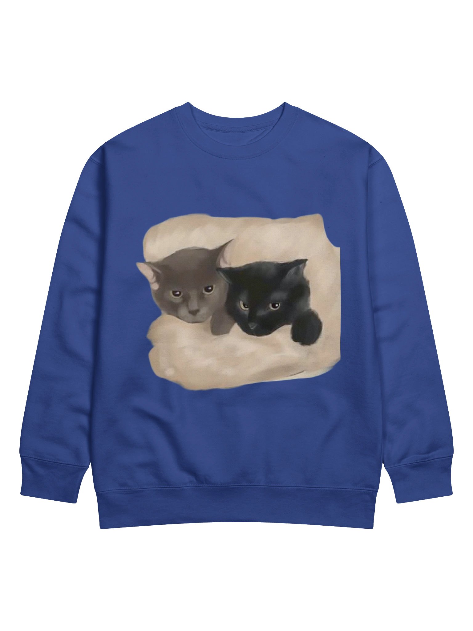 Frieda's cats - the real stars of the show, long sleeve sweatshirt product image (4)