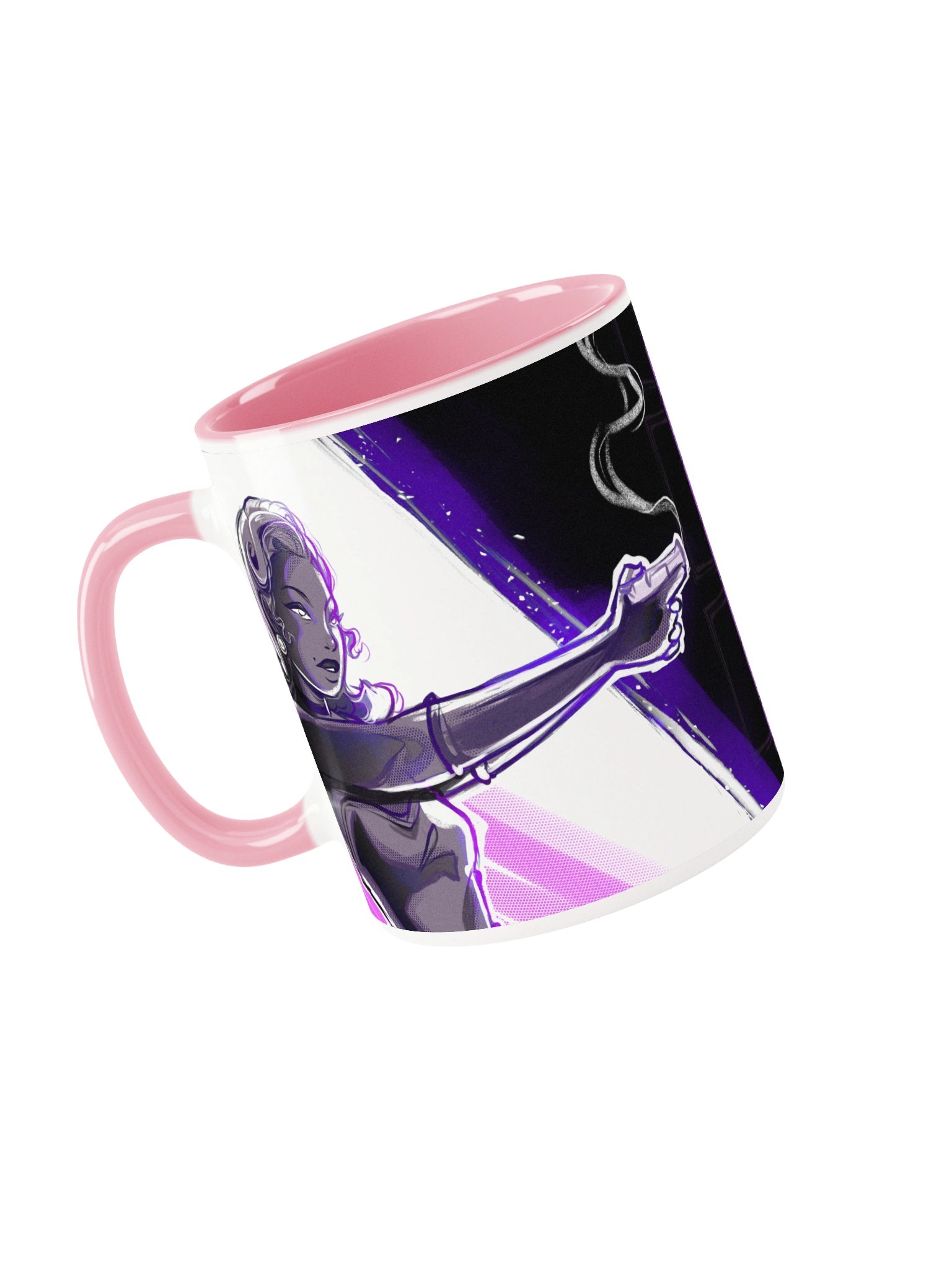 Asexual Noir Mystery Subtle Pride Mug product image (6)