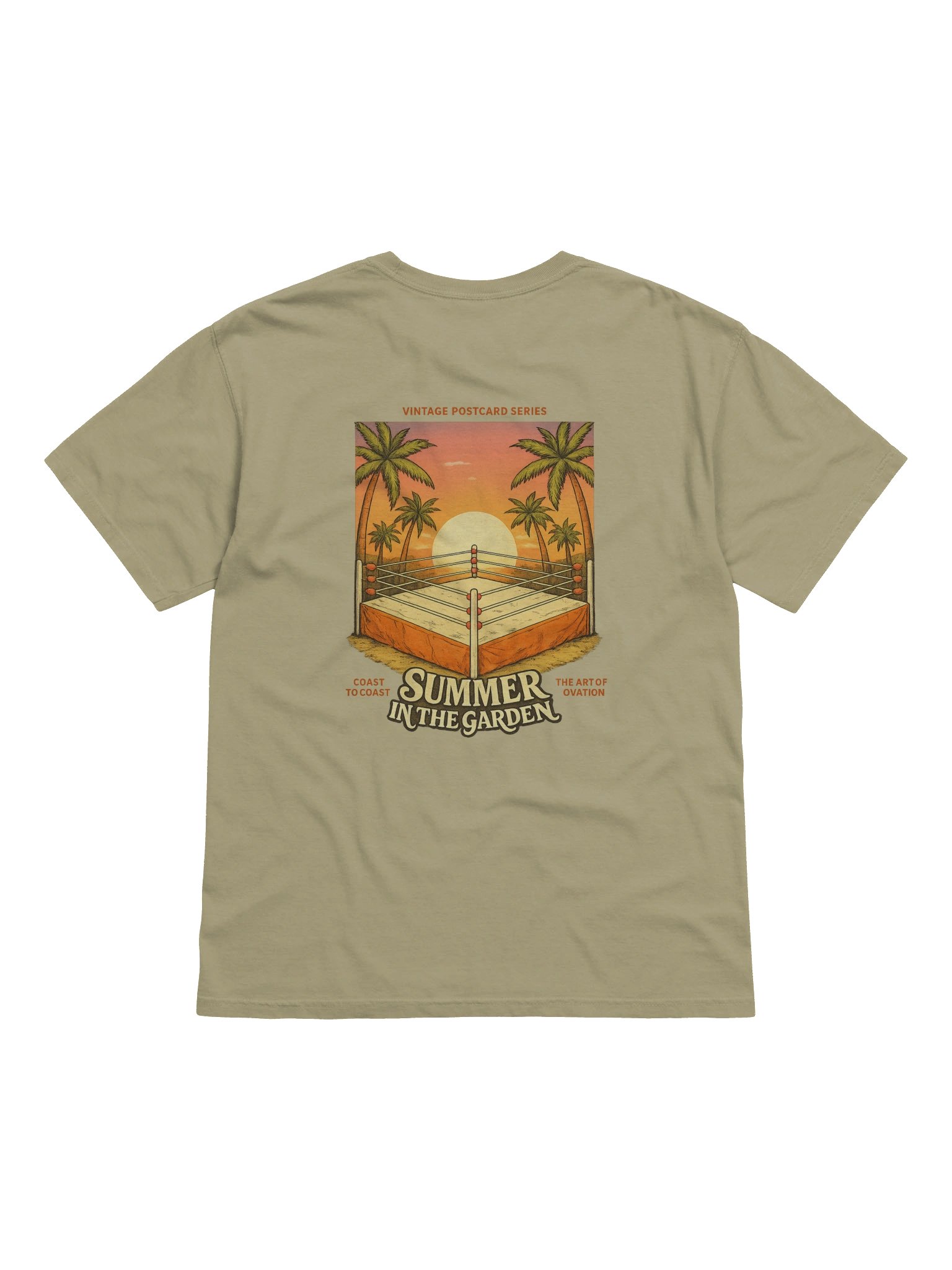 Coast to Coast – Vintage Wrestling Tee product image (2)