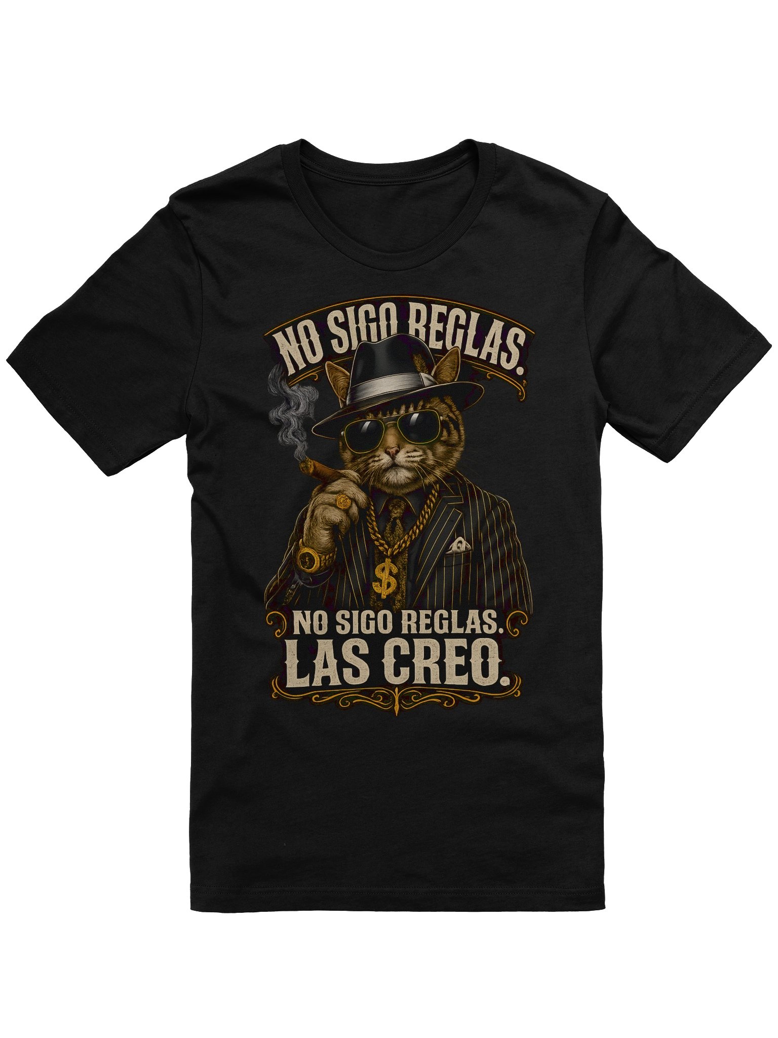 Camiseta “No Sigo Reglas, Las Creo” – Mentalidad de Jefe product image (3)